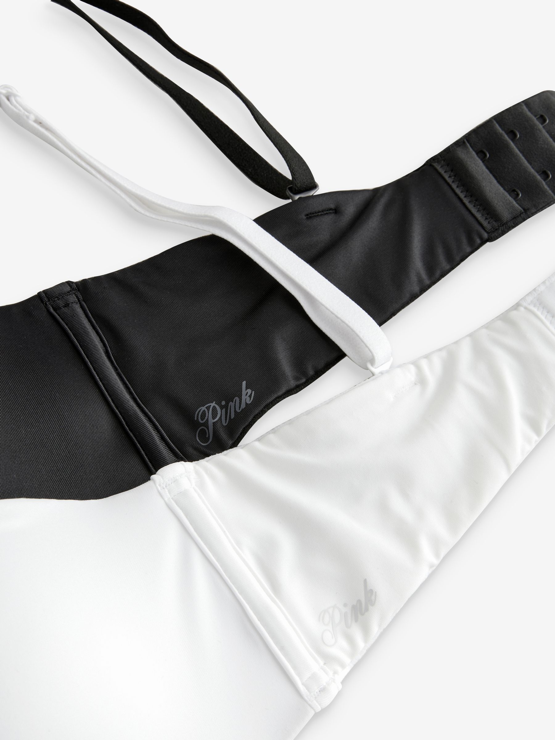 Black/White Strapless Multiway Push Up 2 Pack Bras - Image 2 of 6