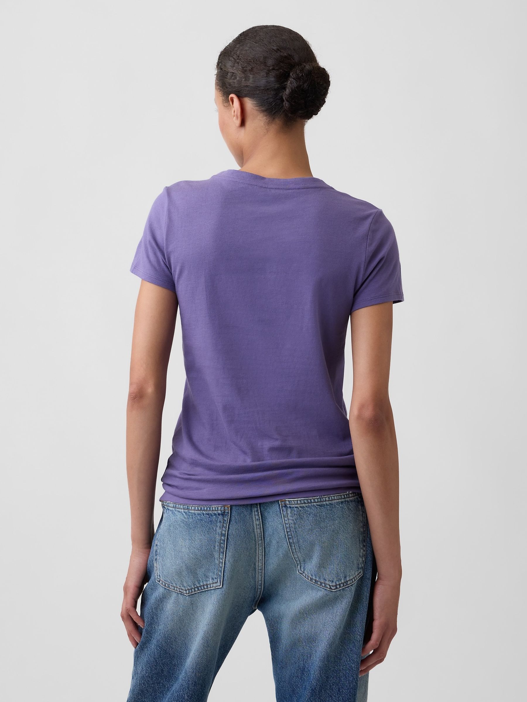 Purple Logo Short Sleeve T-Shirt - Image 2 of 4