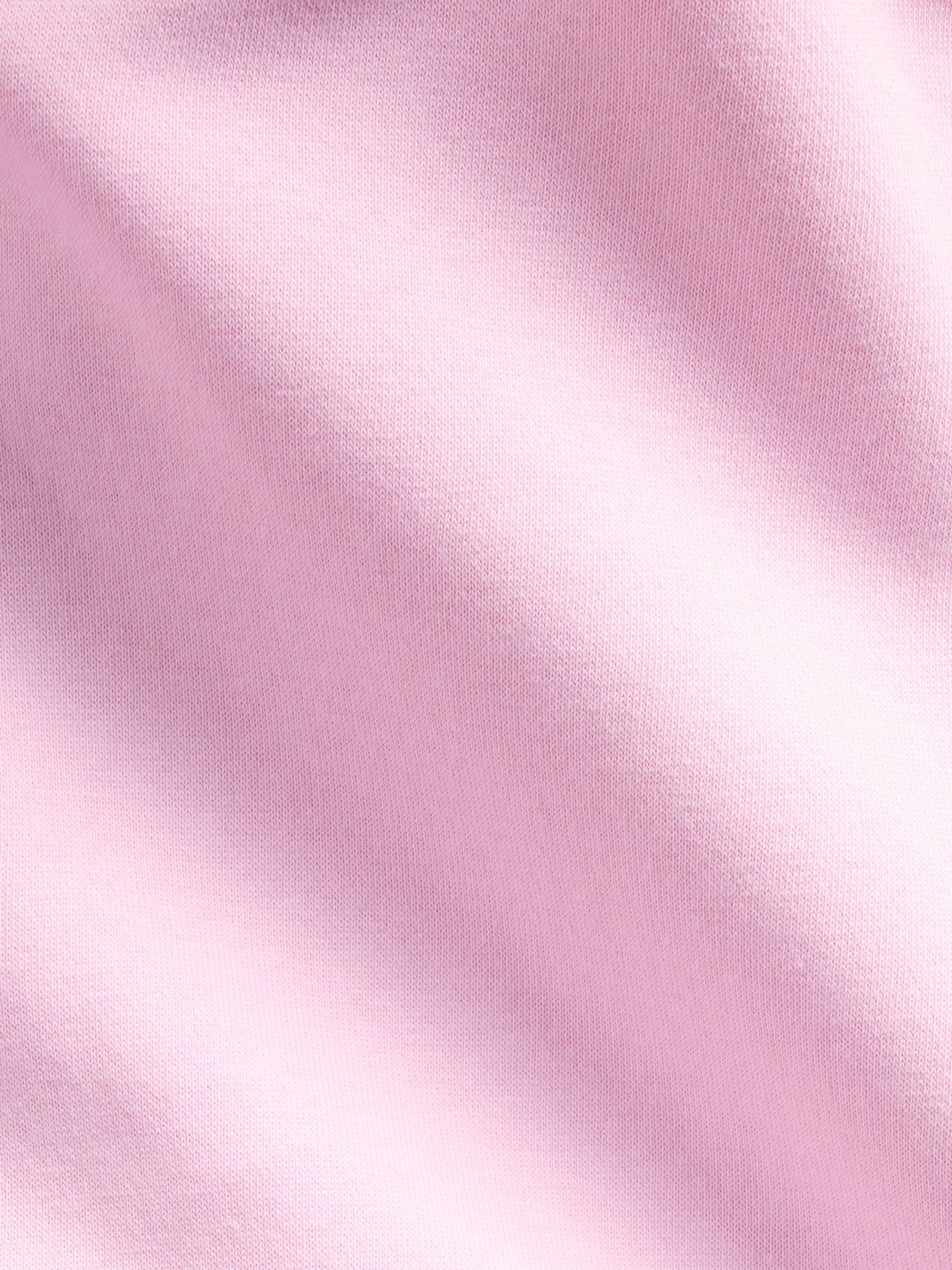 Light Pink Vintage Soft Wedge Zip Hoodie - Image 4 of 4 Light Pink Vintage Soft Wedge Zip Hoodie - Image 4 of 4
