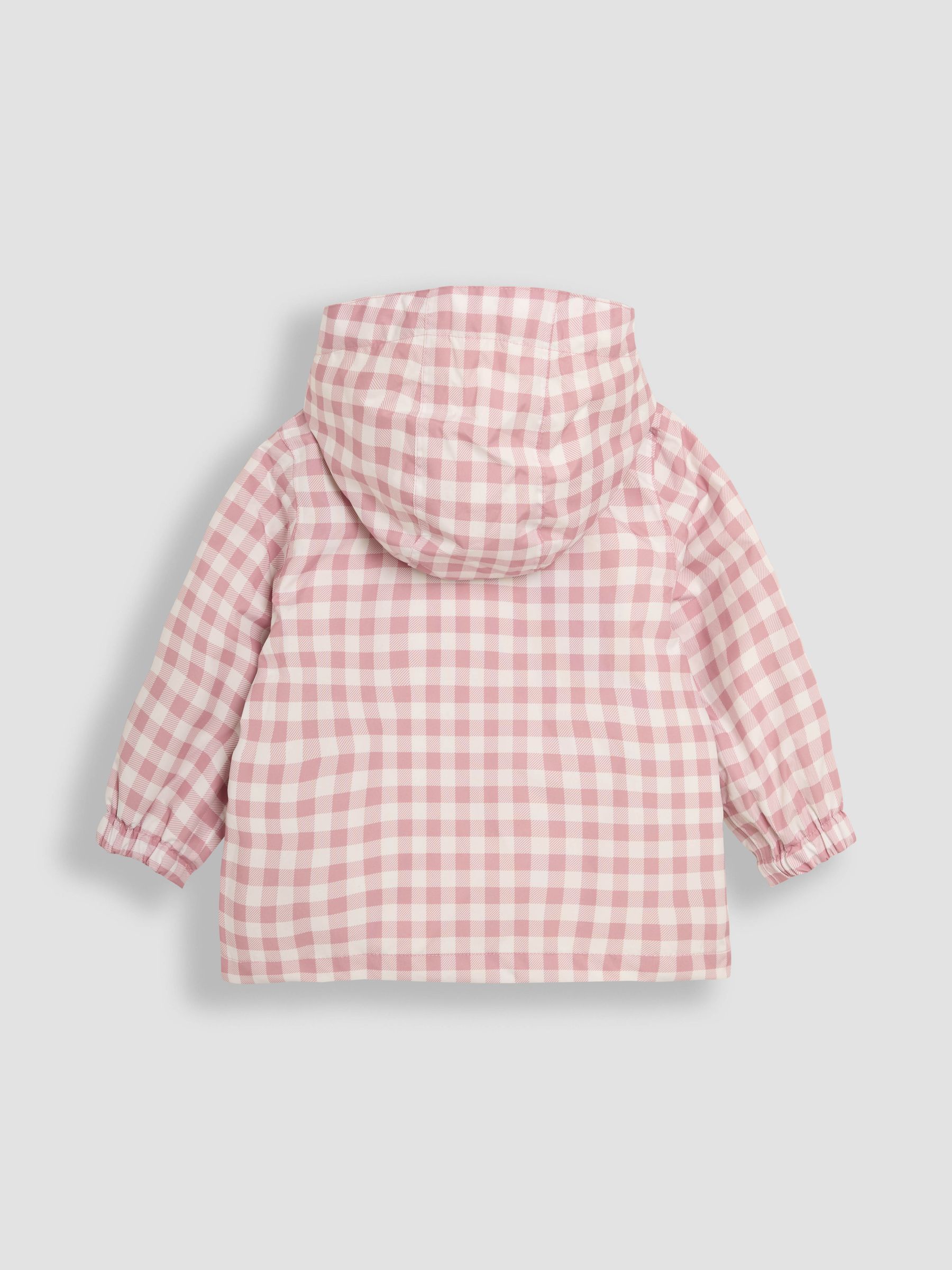 Pink Gingham Hooded Jacket - Image 2 of 5