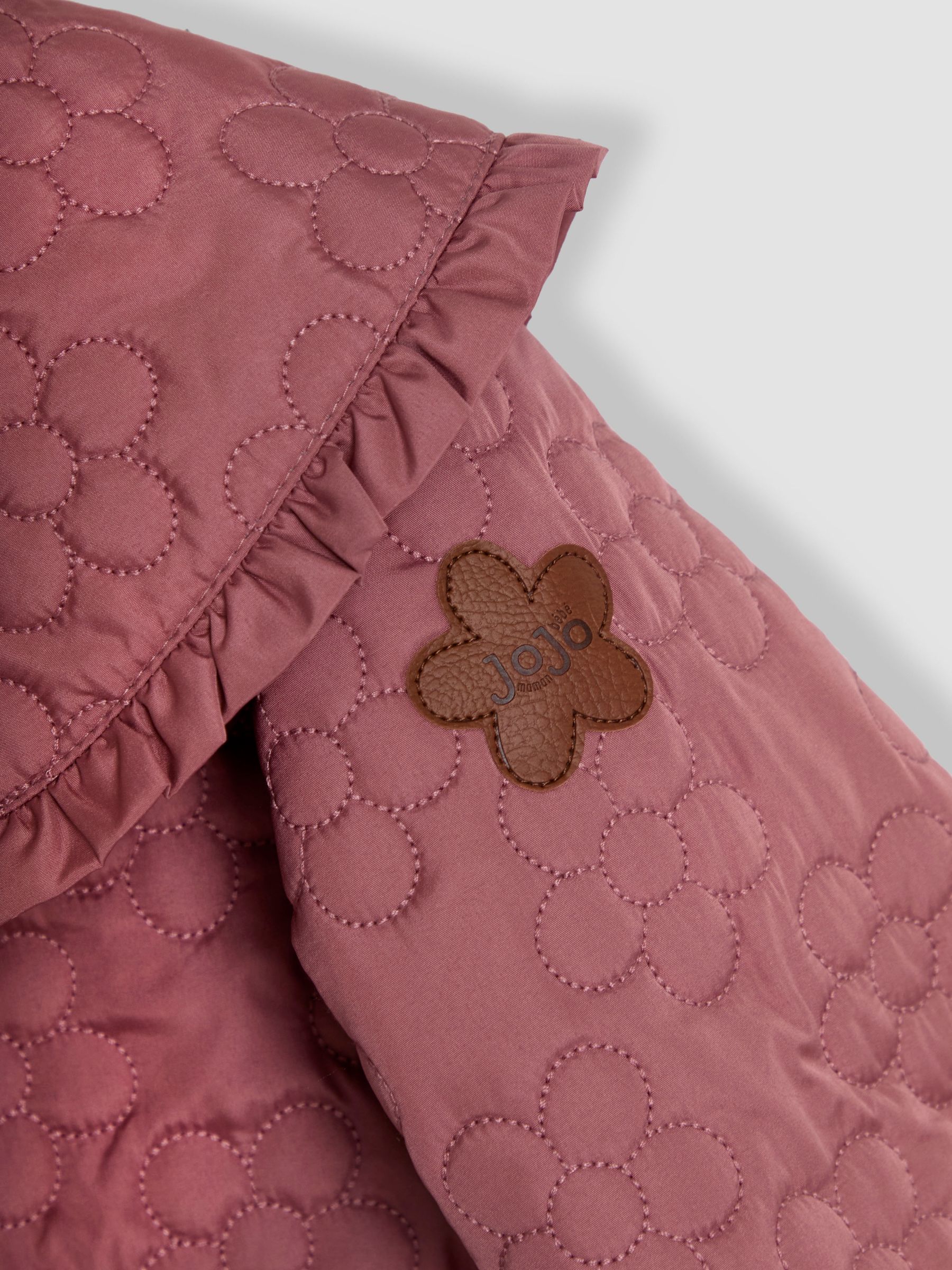 Pink Floral Quilted Jacket - Image 3 of 3
