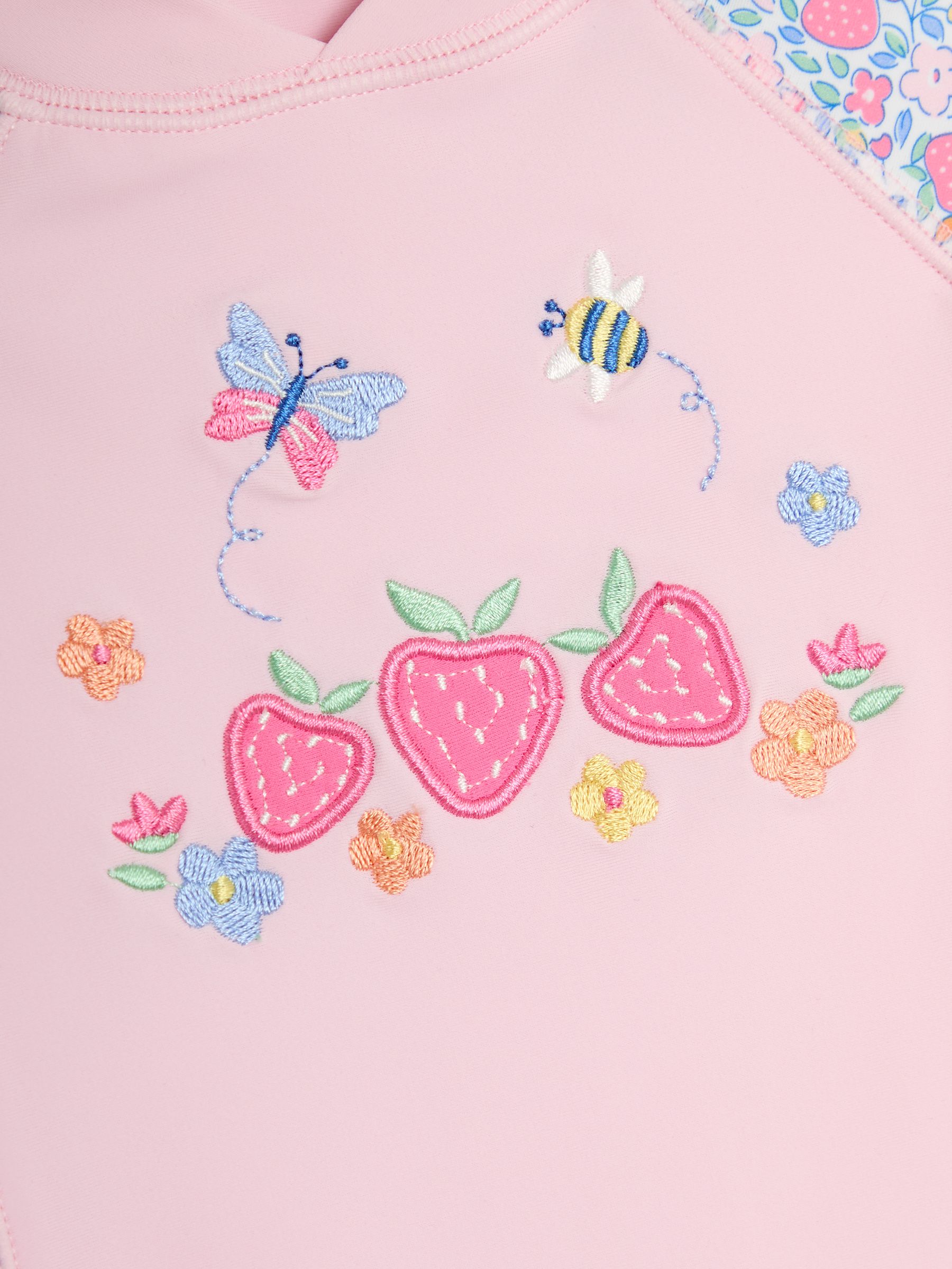 Strawberry Floral UV Sunsafe Suit - Image 6 of 8