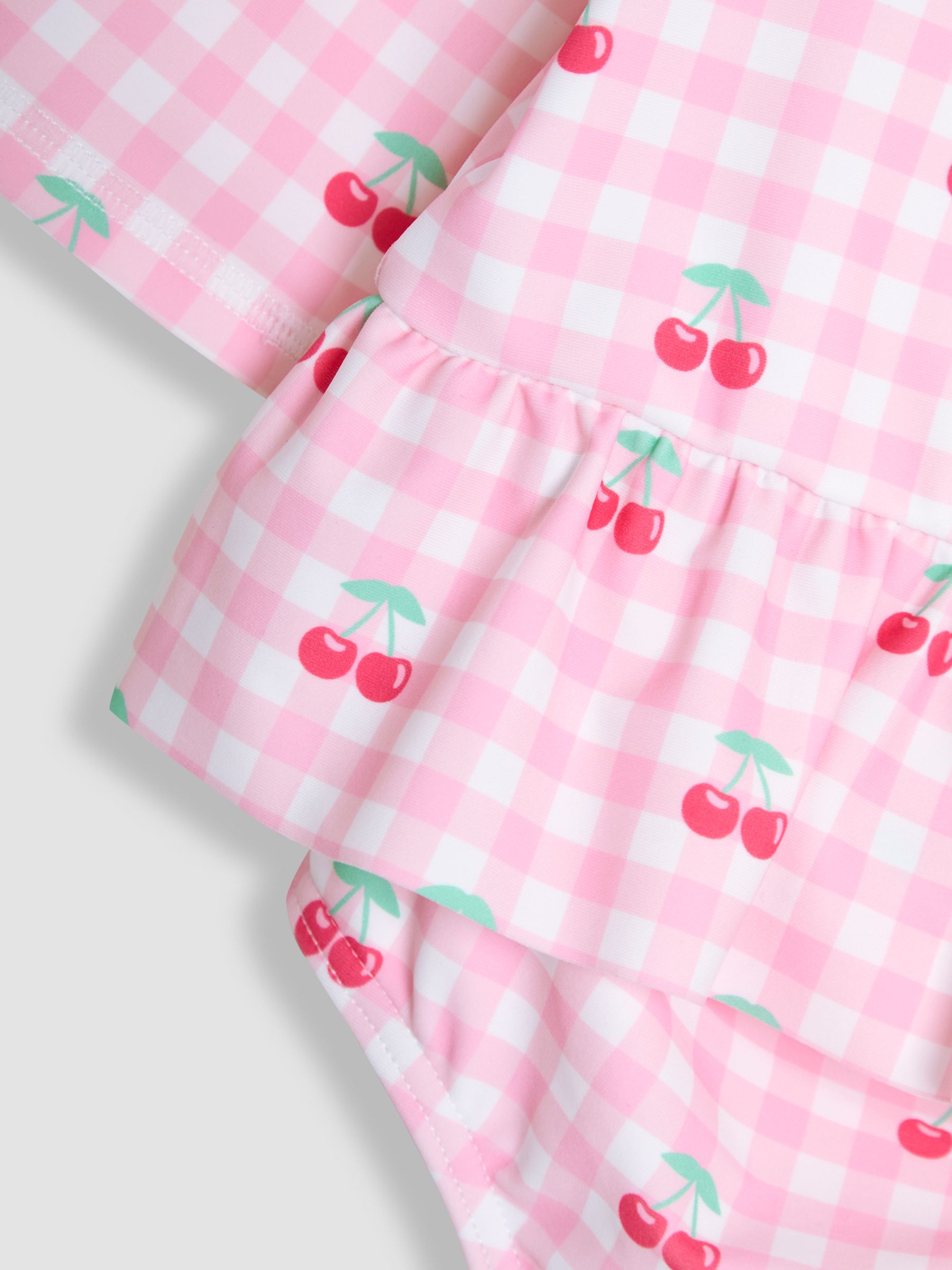 Gingham Rash Vest Set 2 Piece - Image 3 of 5