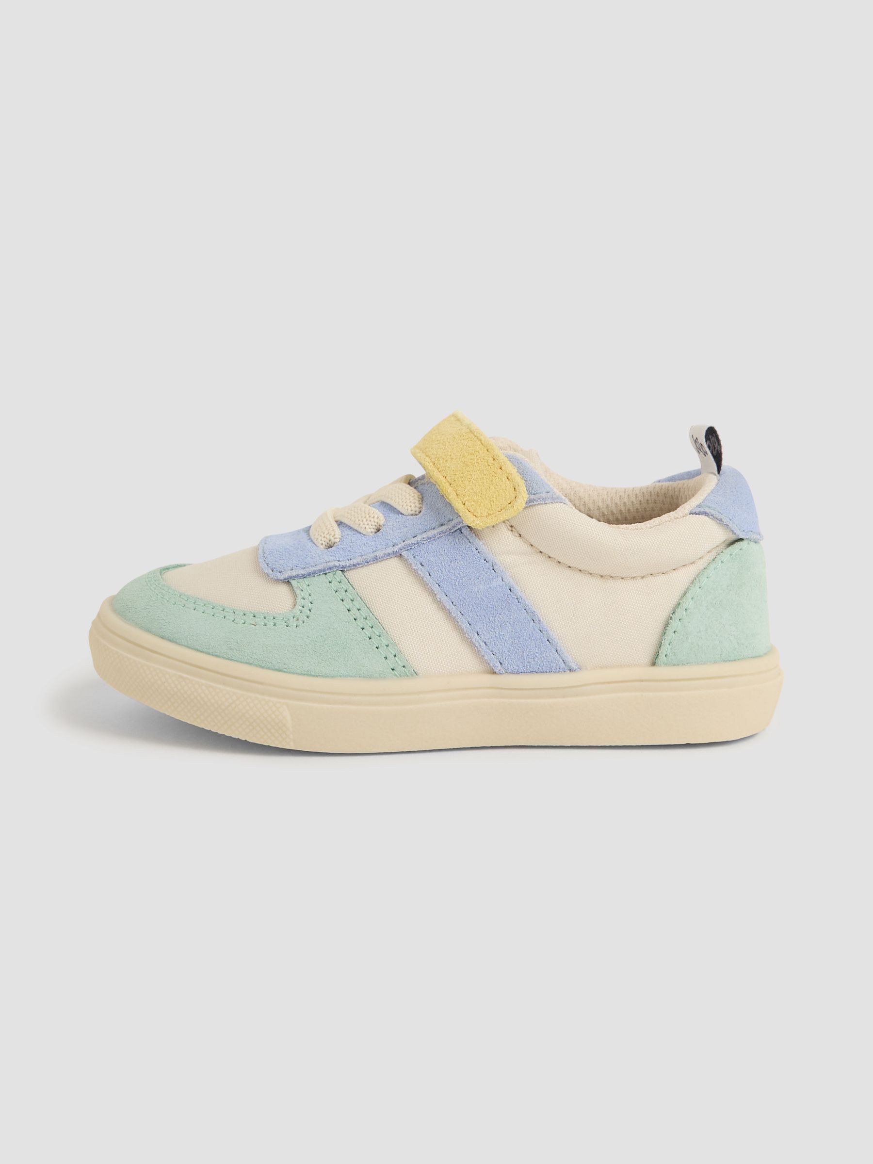 Multi Colourblock Riptape Trainers - Image 4 of 4