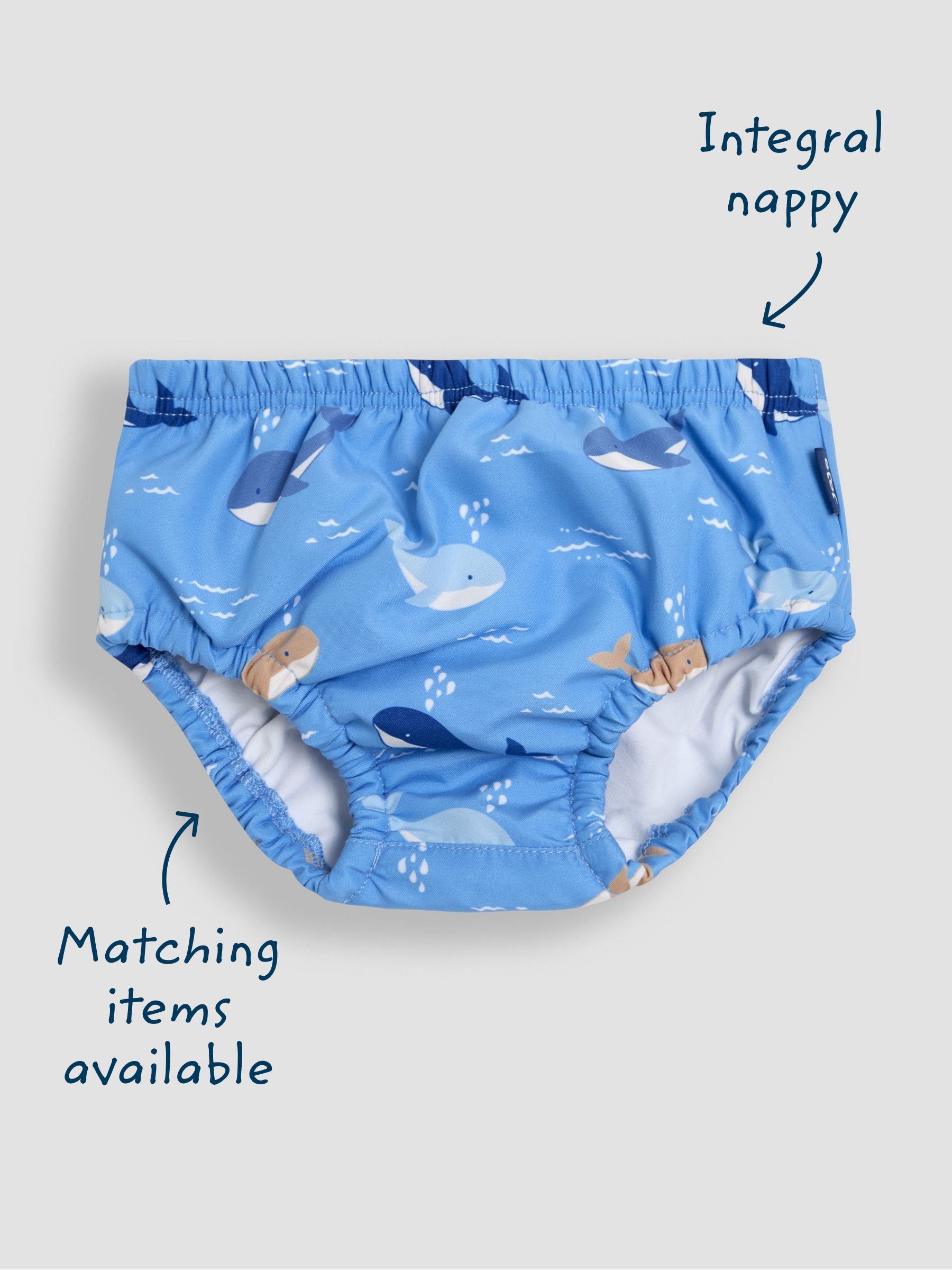 Whale Swim Nappy - Image 4 of 5
