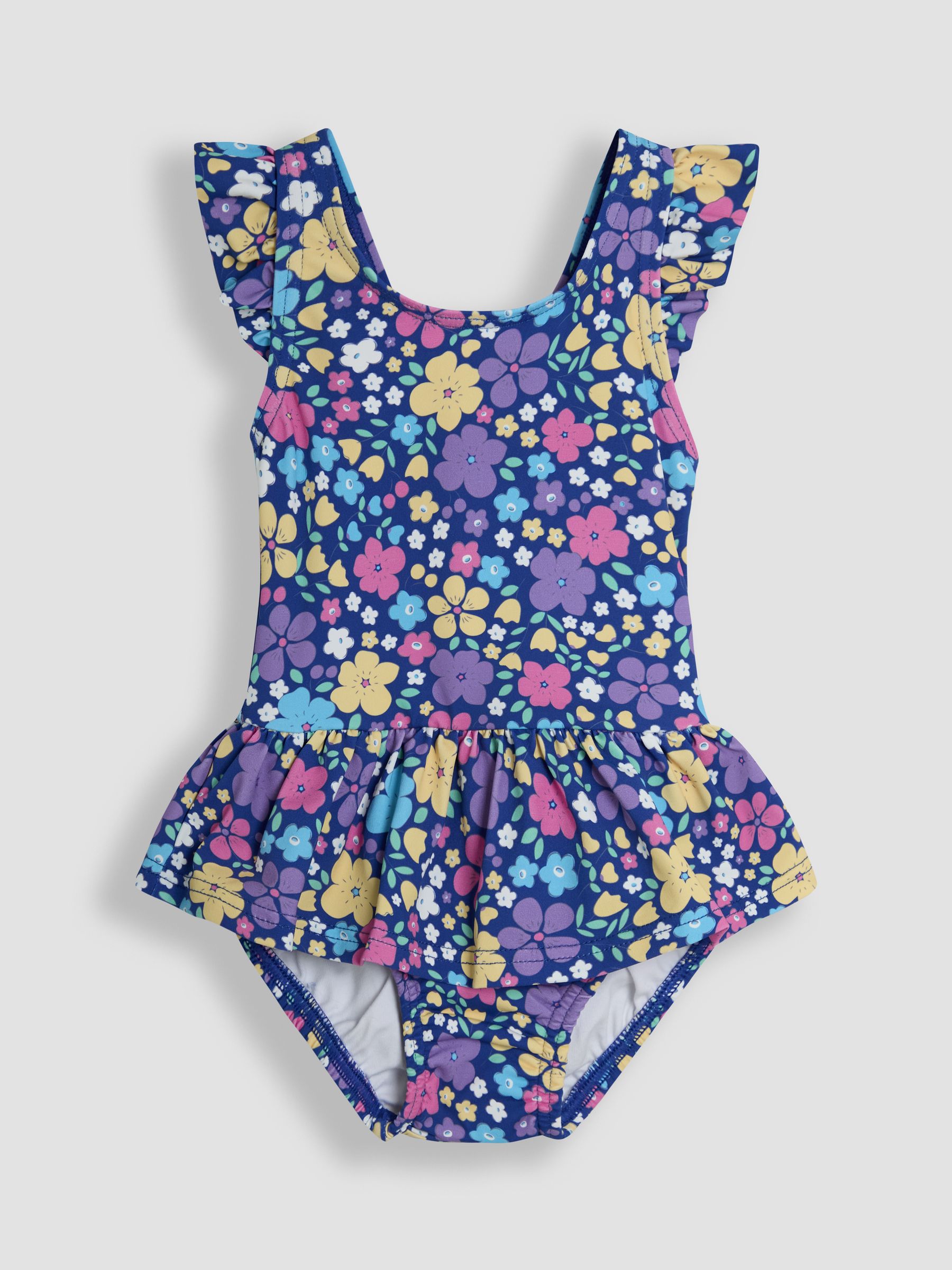 Floral Swimsuit with Nappy - Image 1 of 3