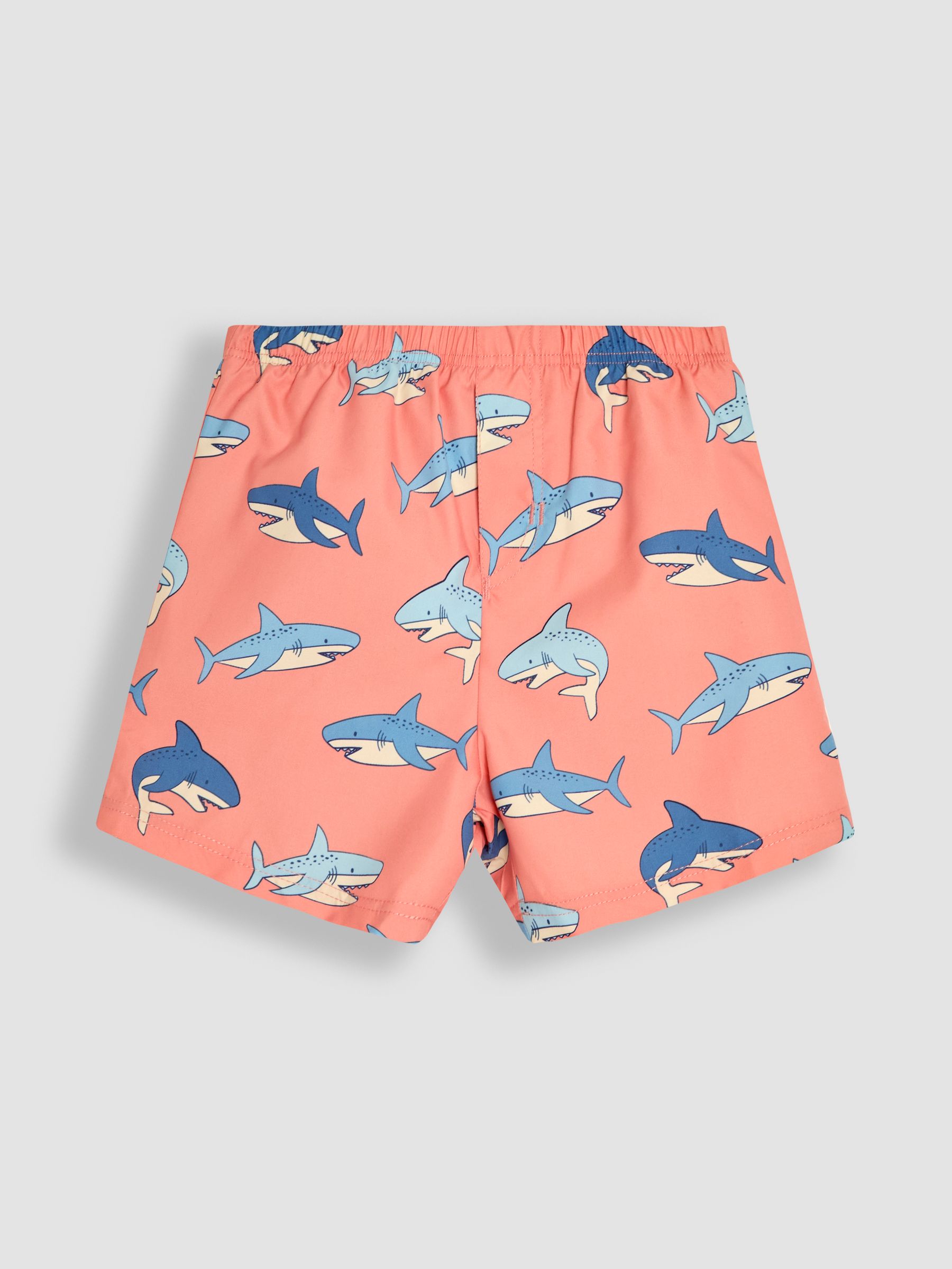Shark Print Swim Shorts - Image 4 of 6