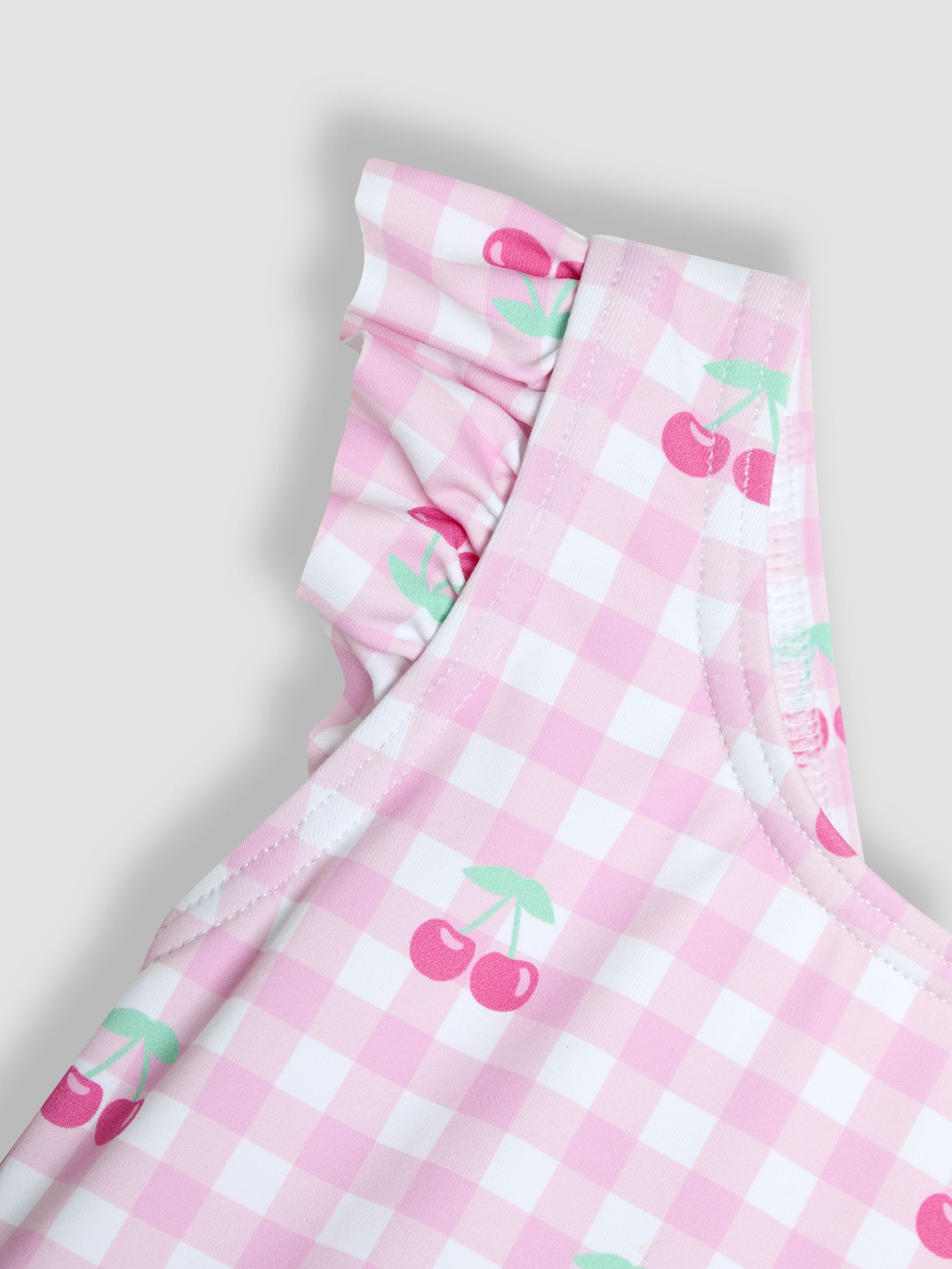 Gingham Swimsuit with Nappy - Image 3 of 3