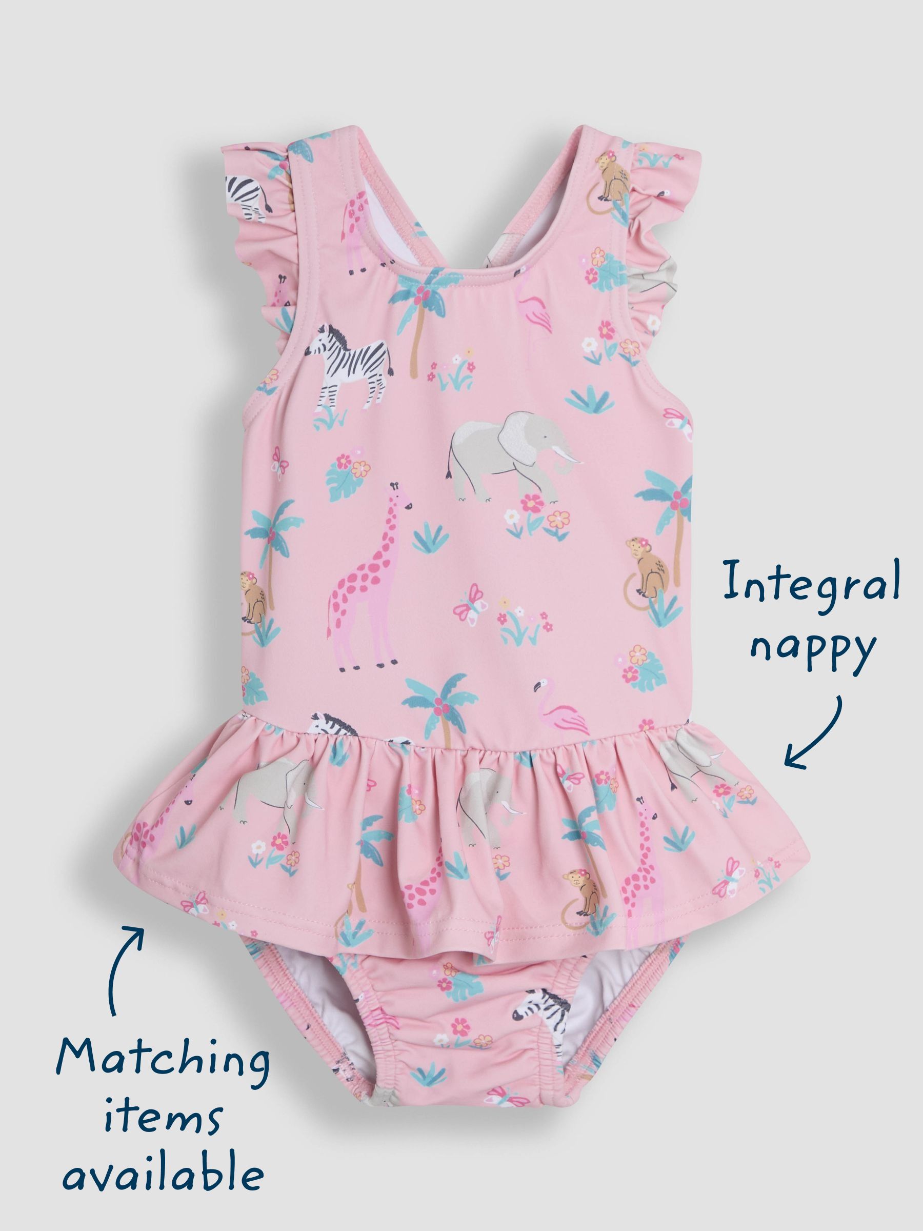 Safari Swimsuit with Nappy - Image 4 of 5