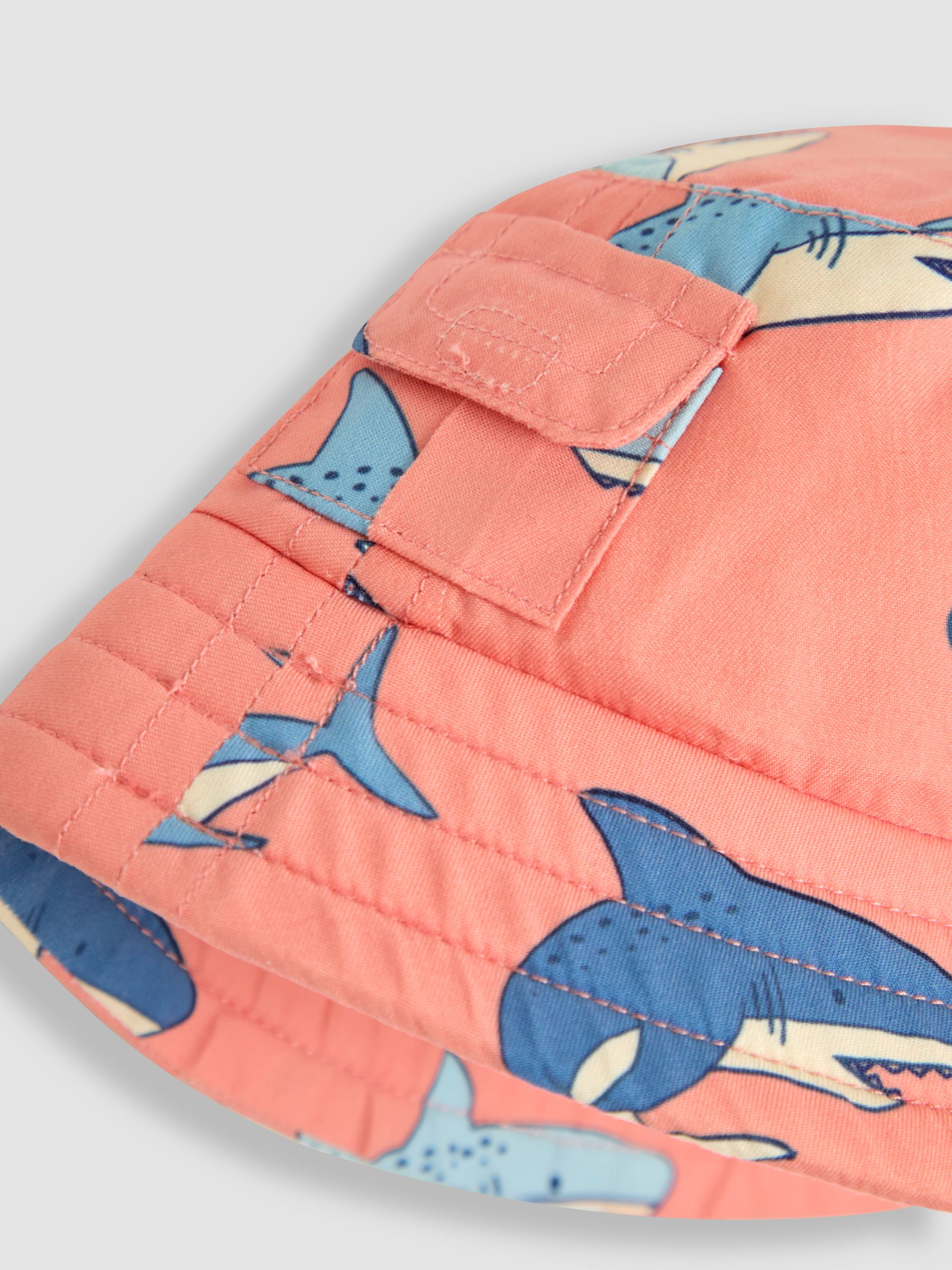 Coral Bucket Sun Hat - Image 3 of 3