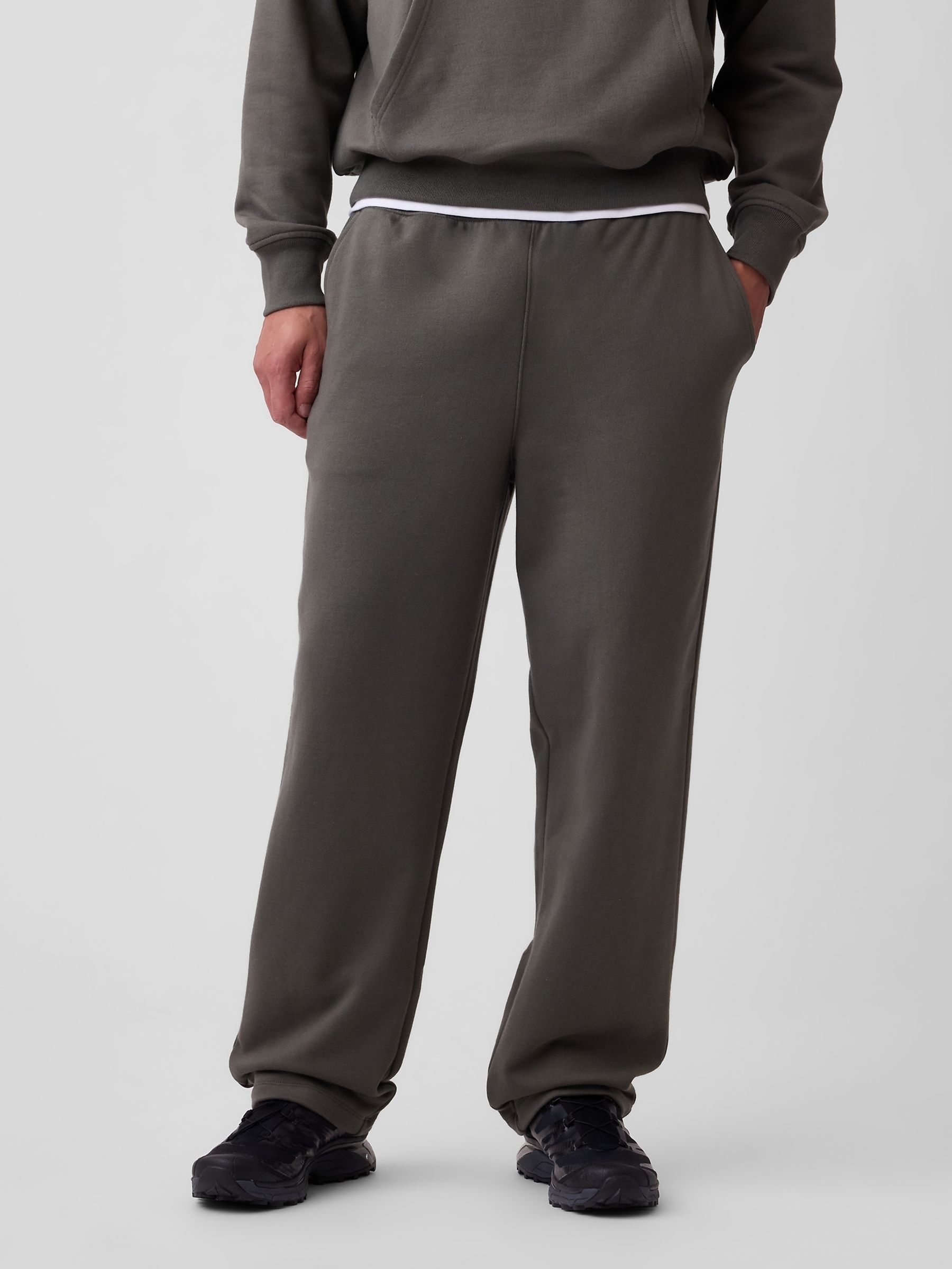 Brown Heavyweight Relaxed Joggers - Image 1 of 4