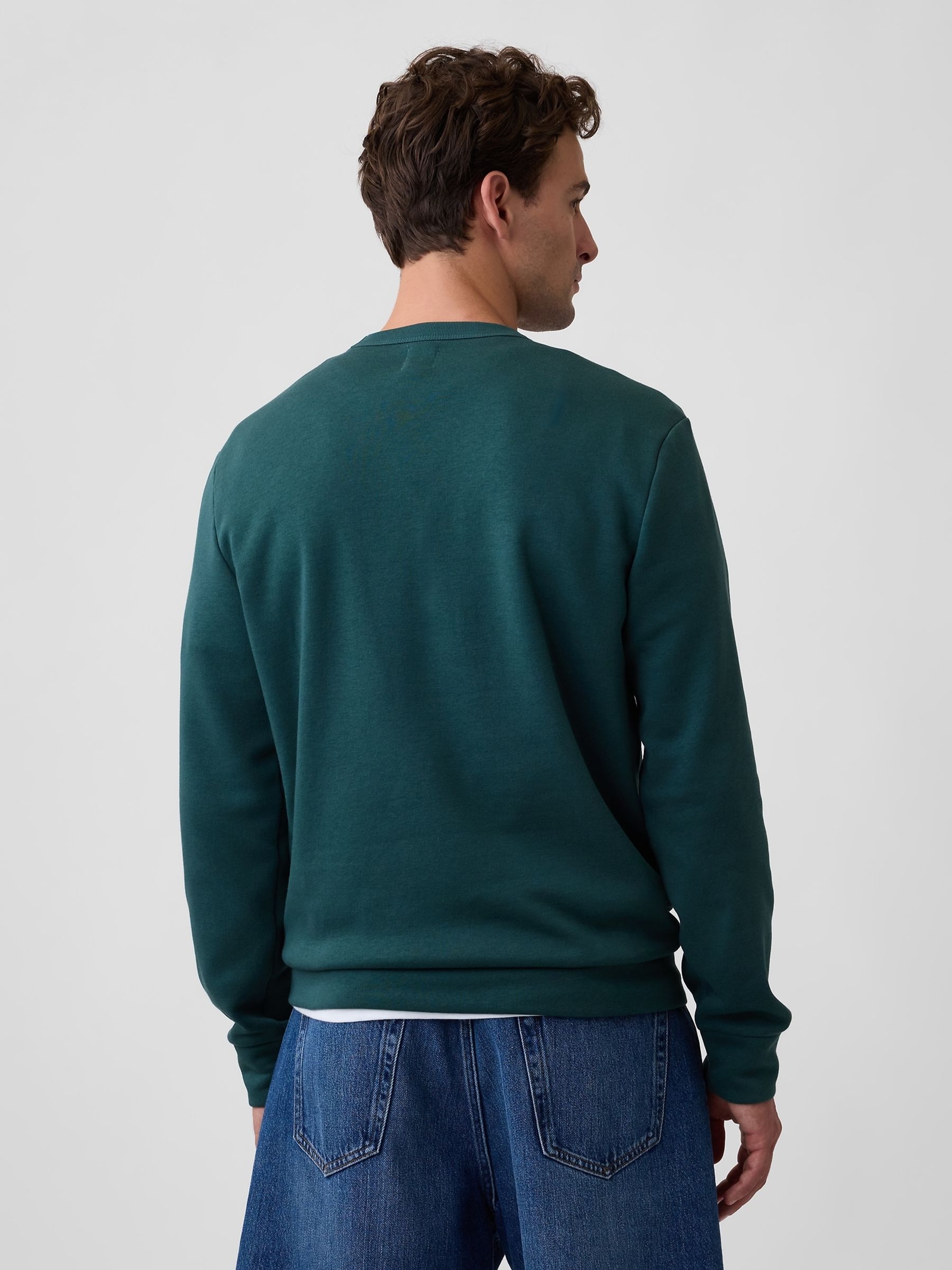 Green Brannan Bear Logo Crew Neck Sweatshirt - Image 2 of 4