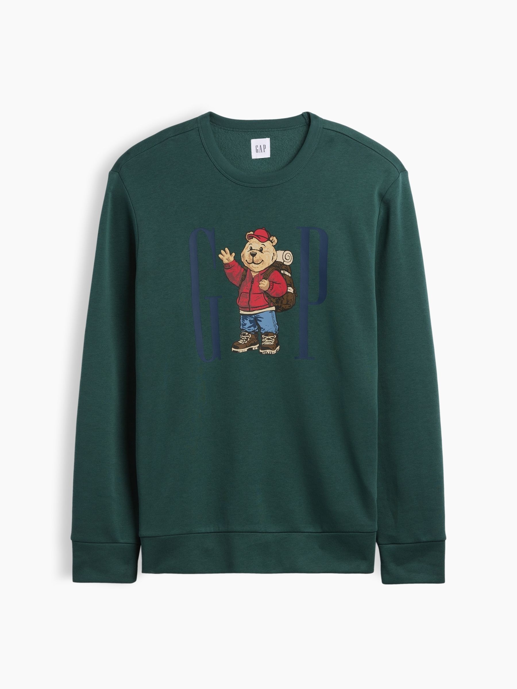 Green Brannan Bear Logo Crew Neck Sweatshirt - Image 4 of 4