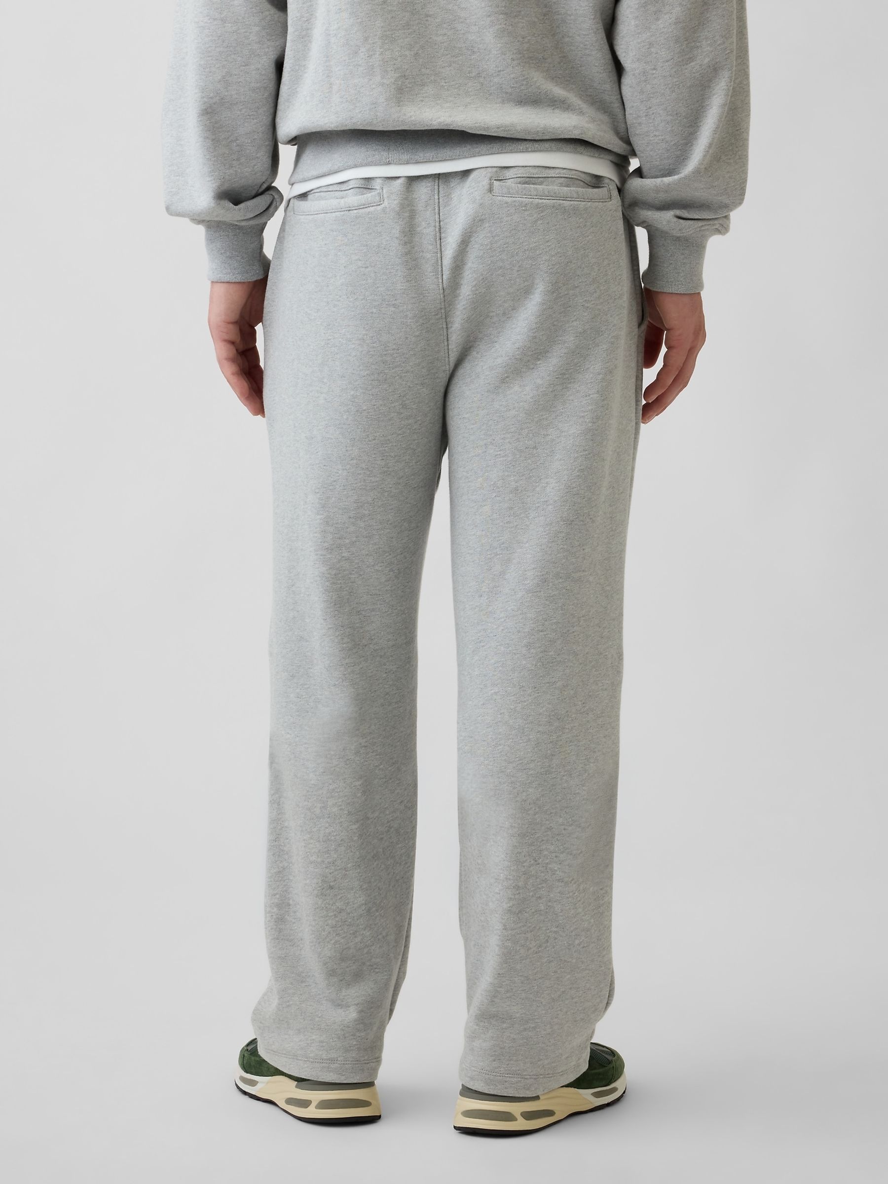 Grey Heavyweight Relaxed Joggers - Image 2 of 3 Grey Heavyweight Relaxed Joggers - Image 2 of 3