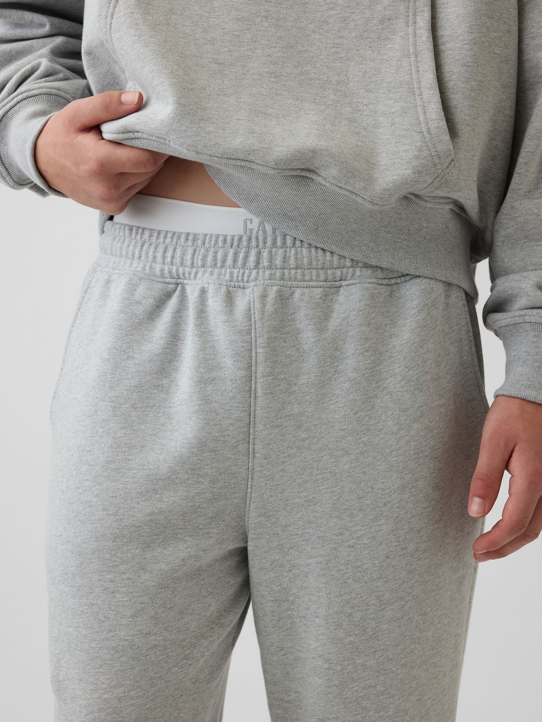 Grey Heavyweight Relaxed Joggers - Image 3 of 3