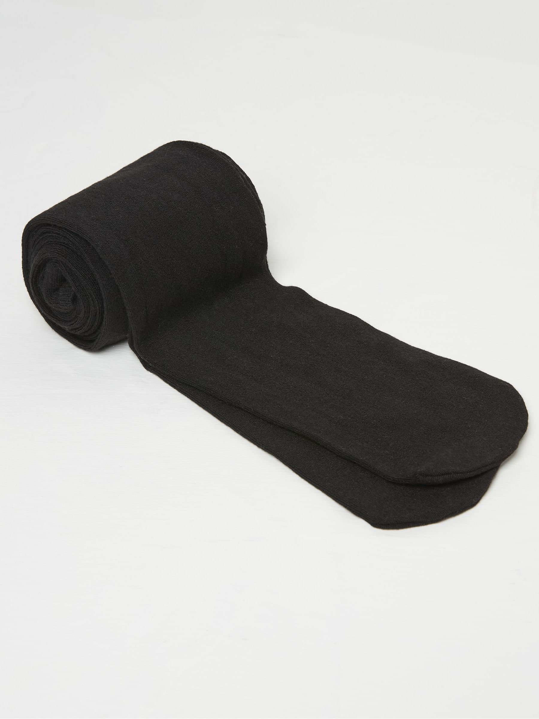 Black Plain Tights - Image 1 of 2