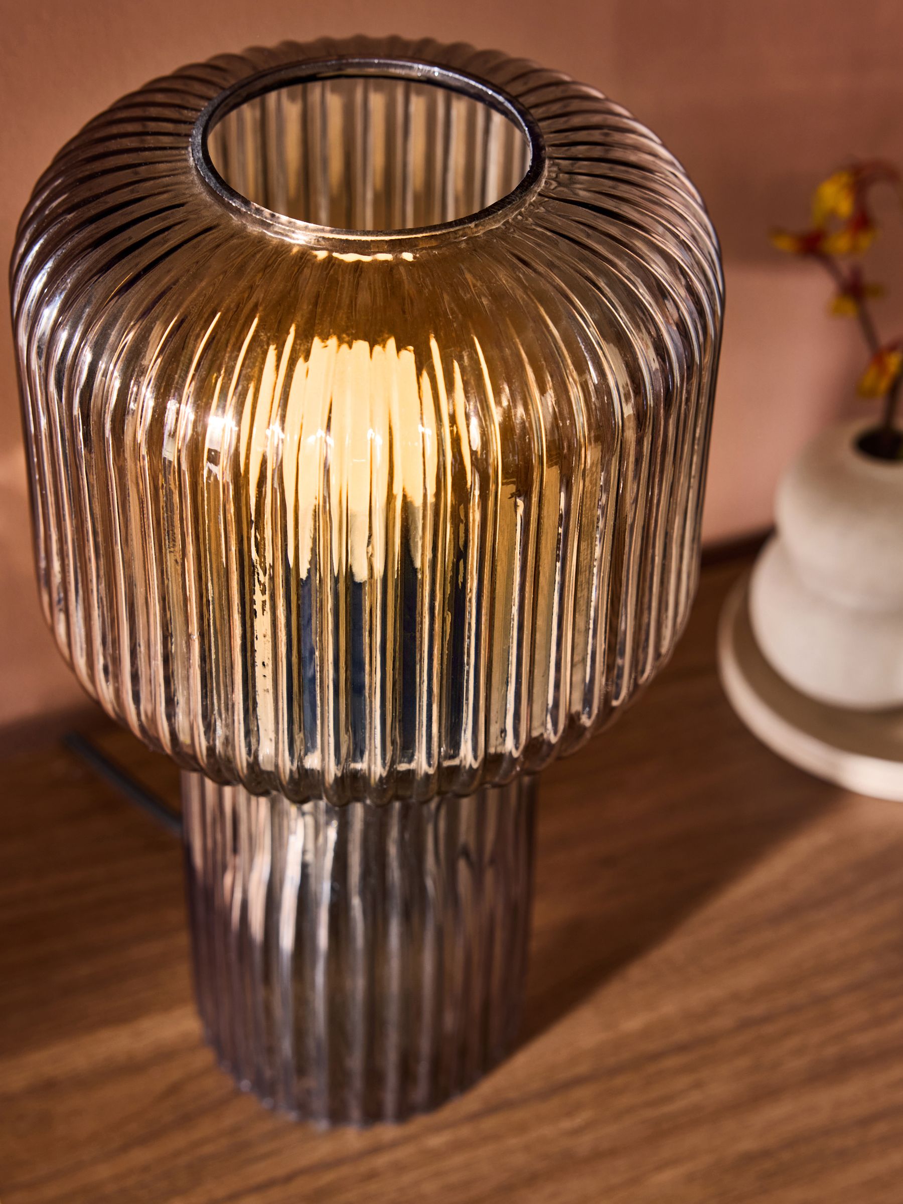 Regular Briz Table Lamp in Grey - Image 2 of 5