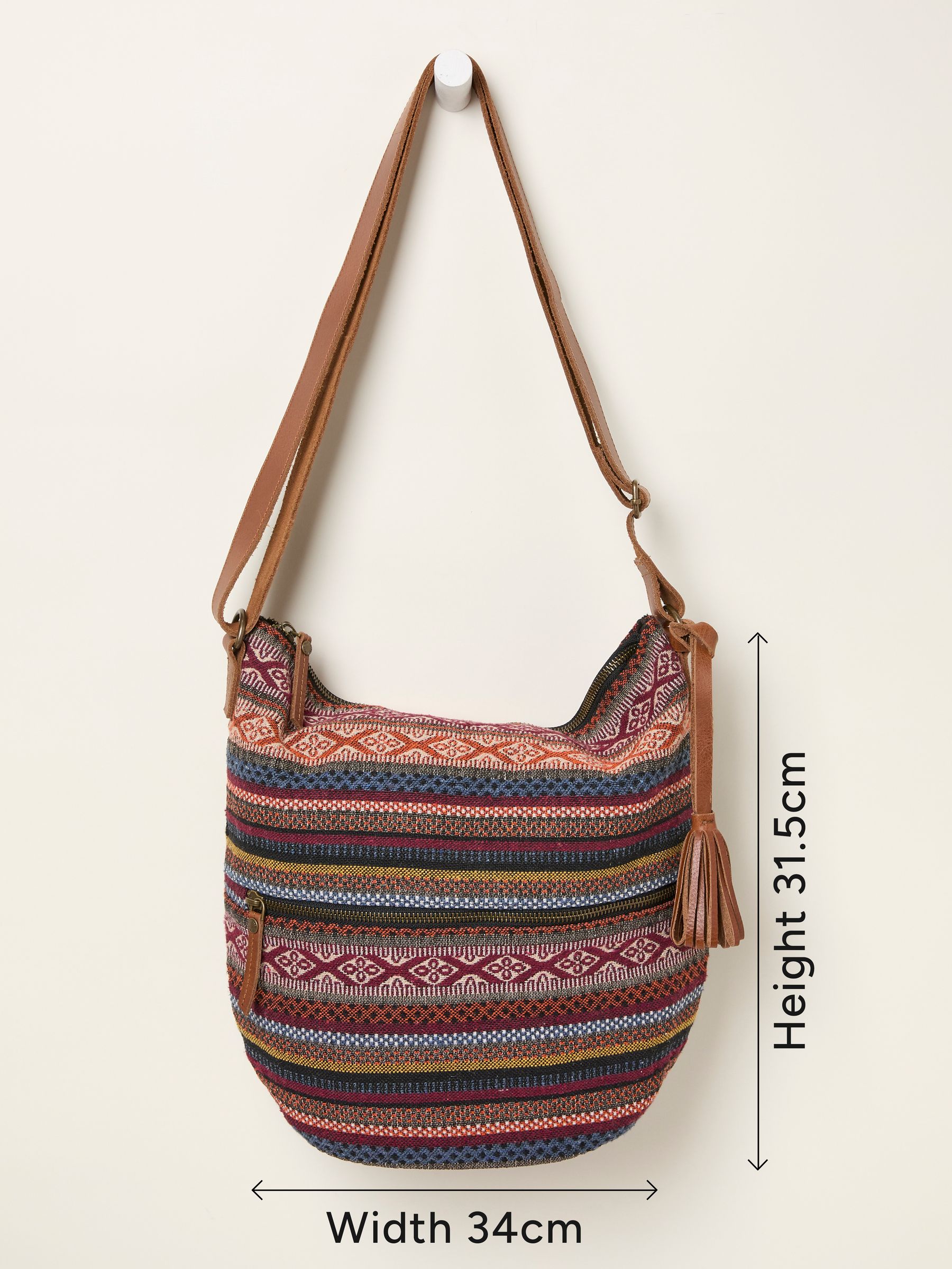 Evalie Multi Woven Crossbody Bag - Image 4 of 4