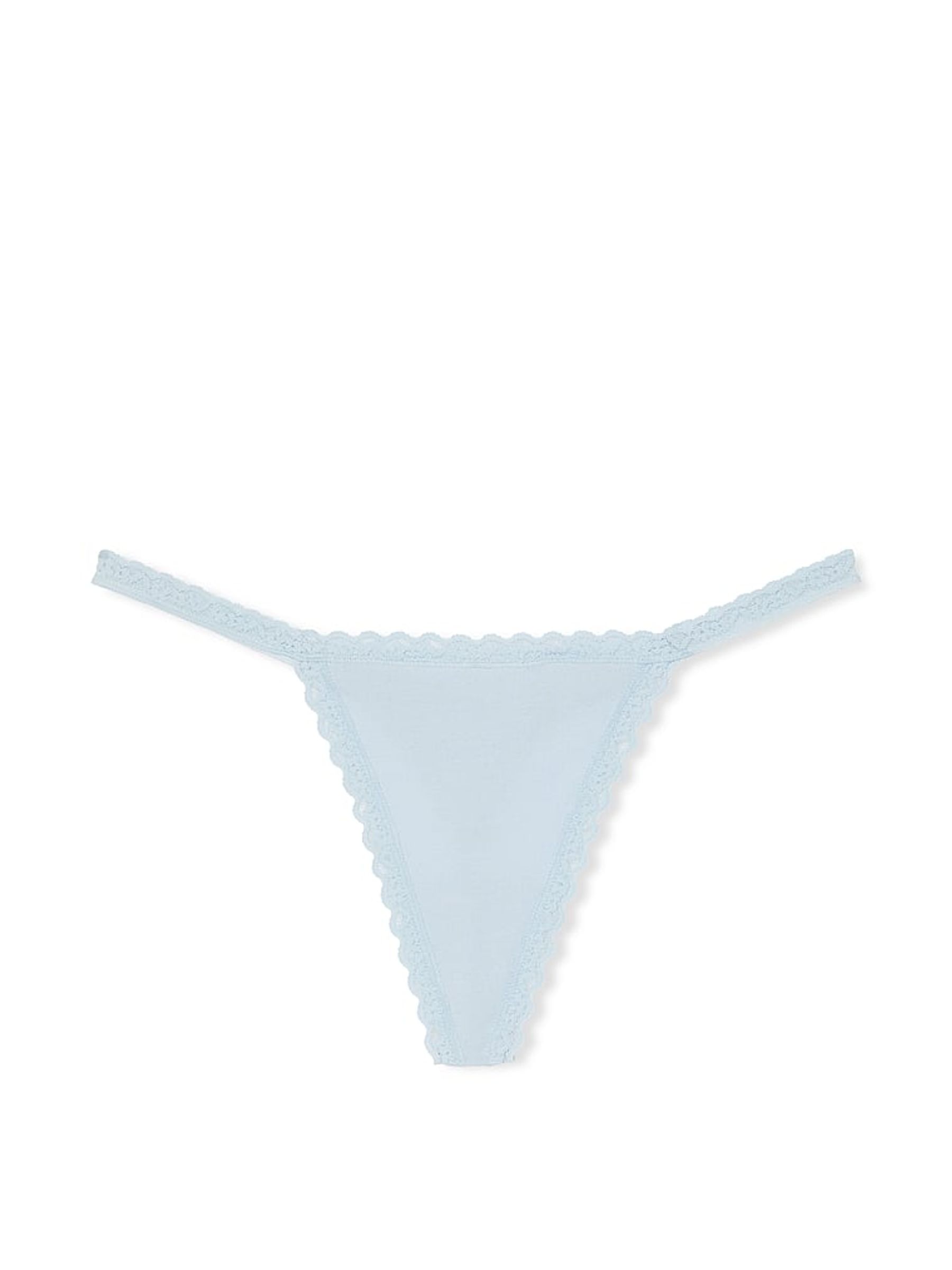 Palest Blue G String Knickers - Image 3 of 3