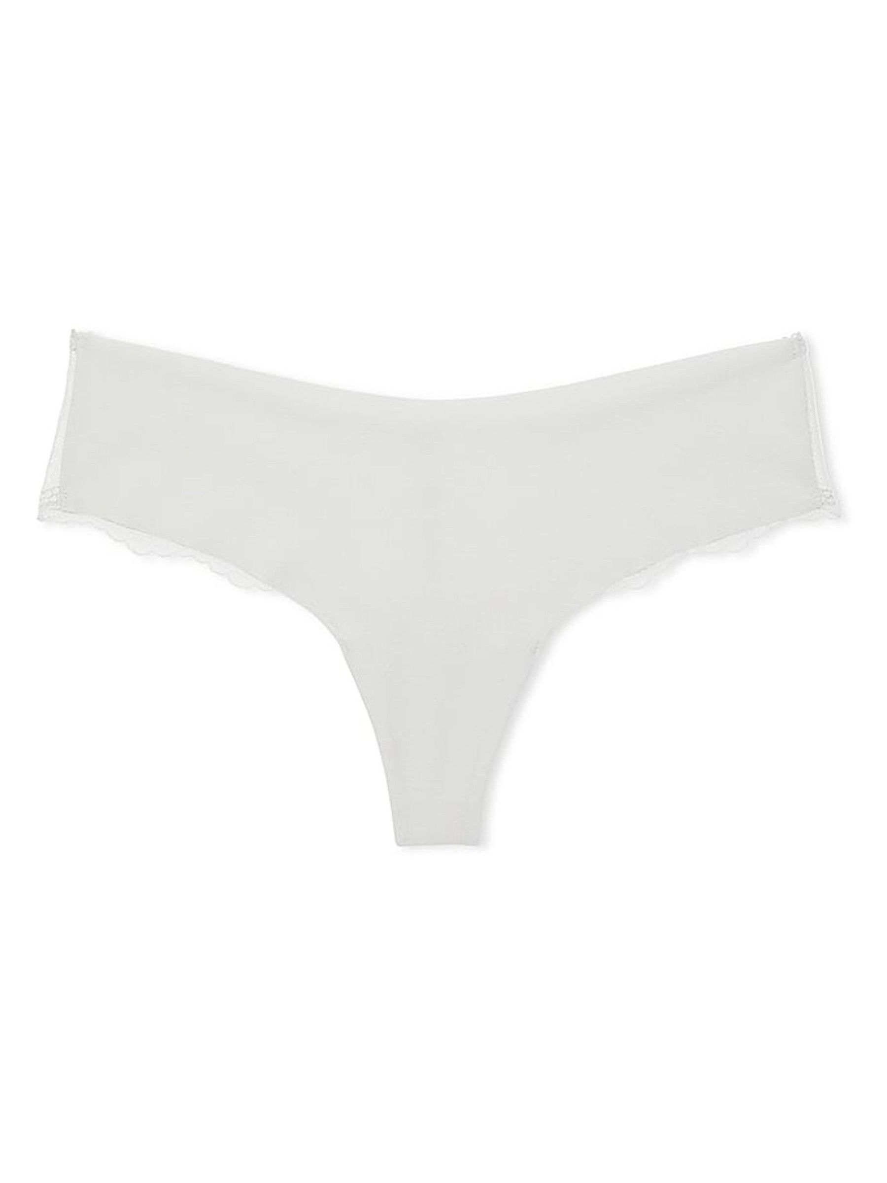 Silver Pearl Grey Thong Knickers - Image 3 of 3