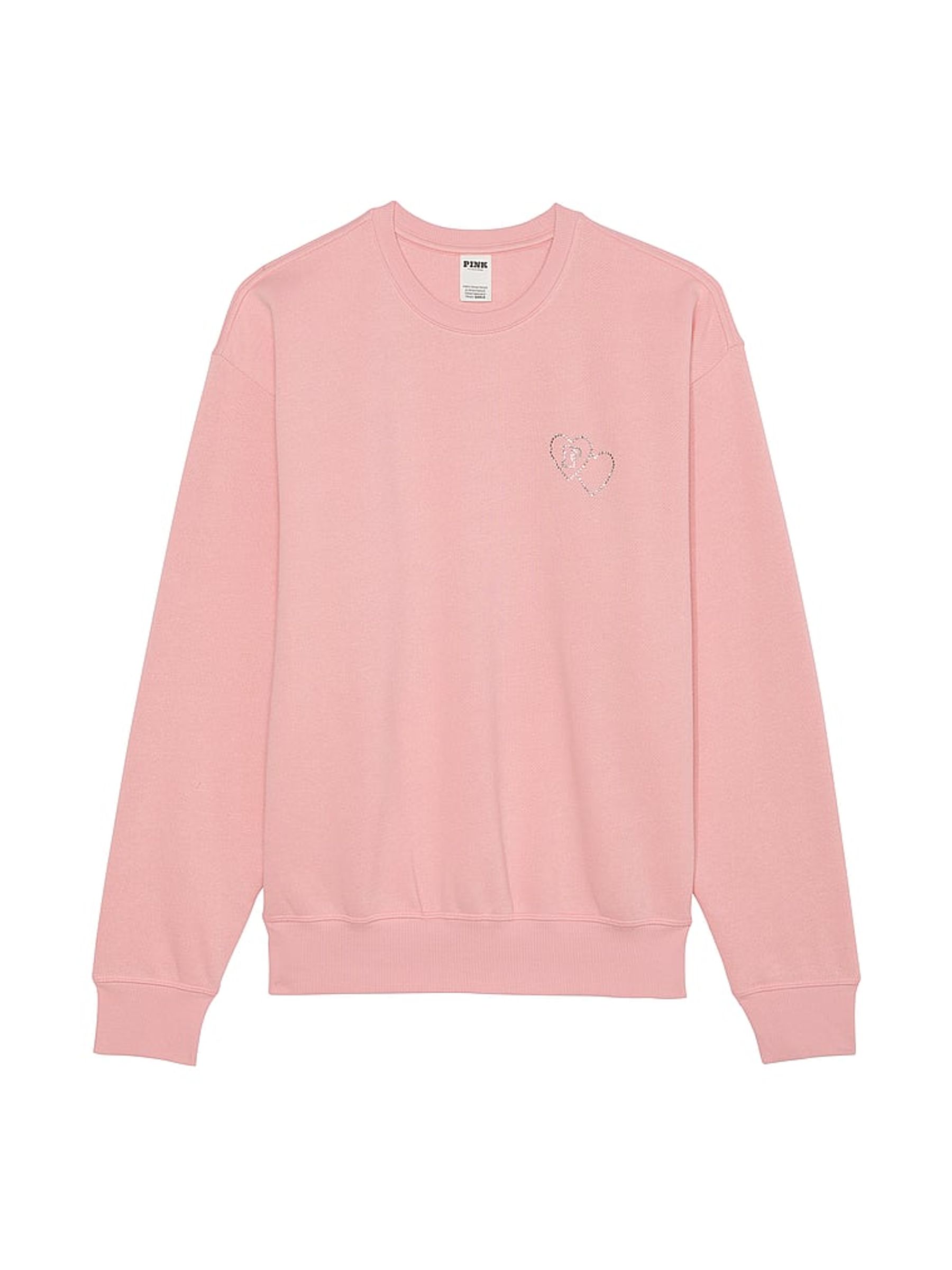 Dusk Pink Shine Fleece Sweatshirt - Image 3 of 3