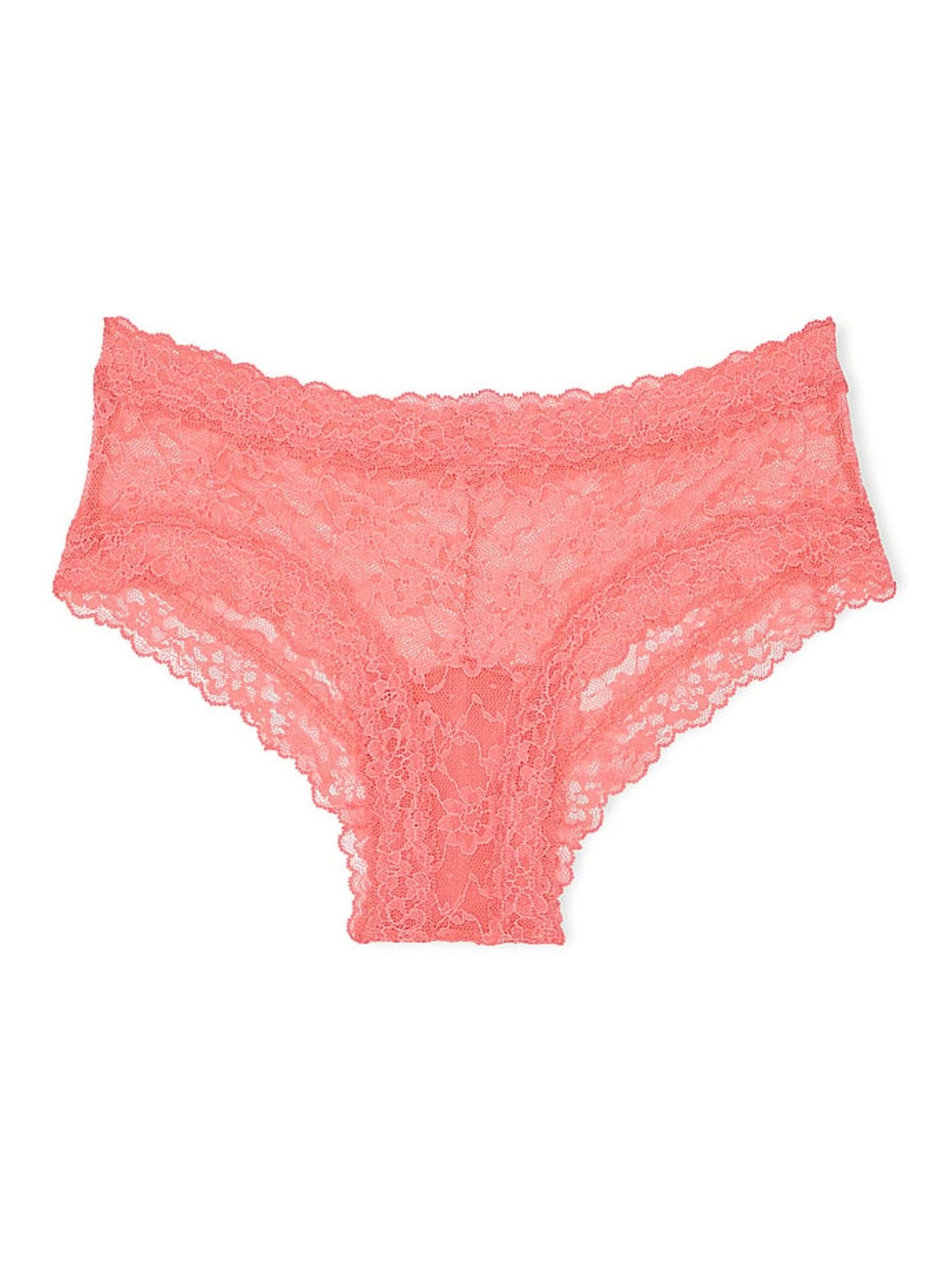 Coral Ribbon Orange Cheeky Knickers - Image 3 of 3