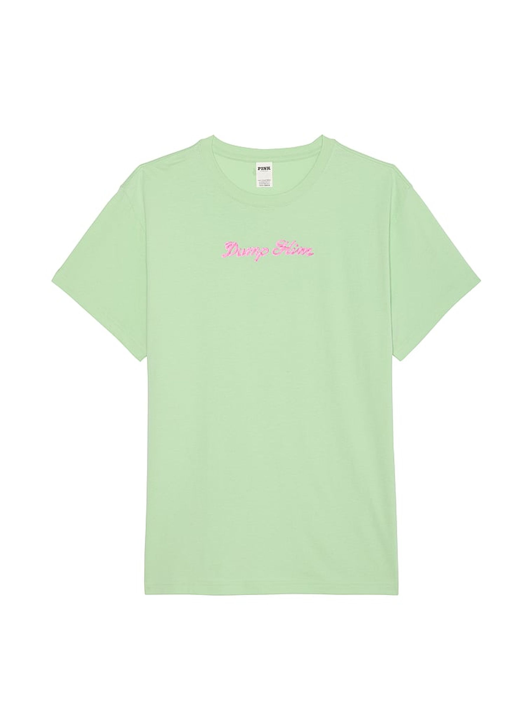 Pale Petal Green Short Sleeve Oversized T-Shirt - Image 3 of 3