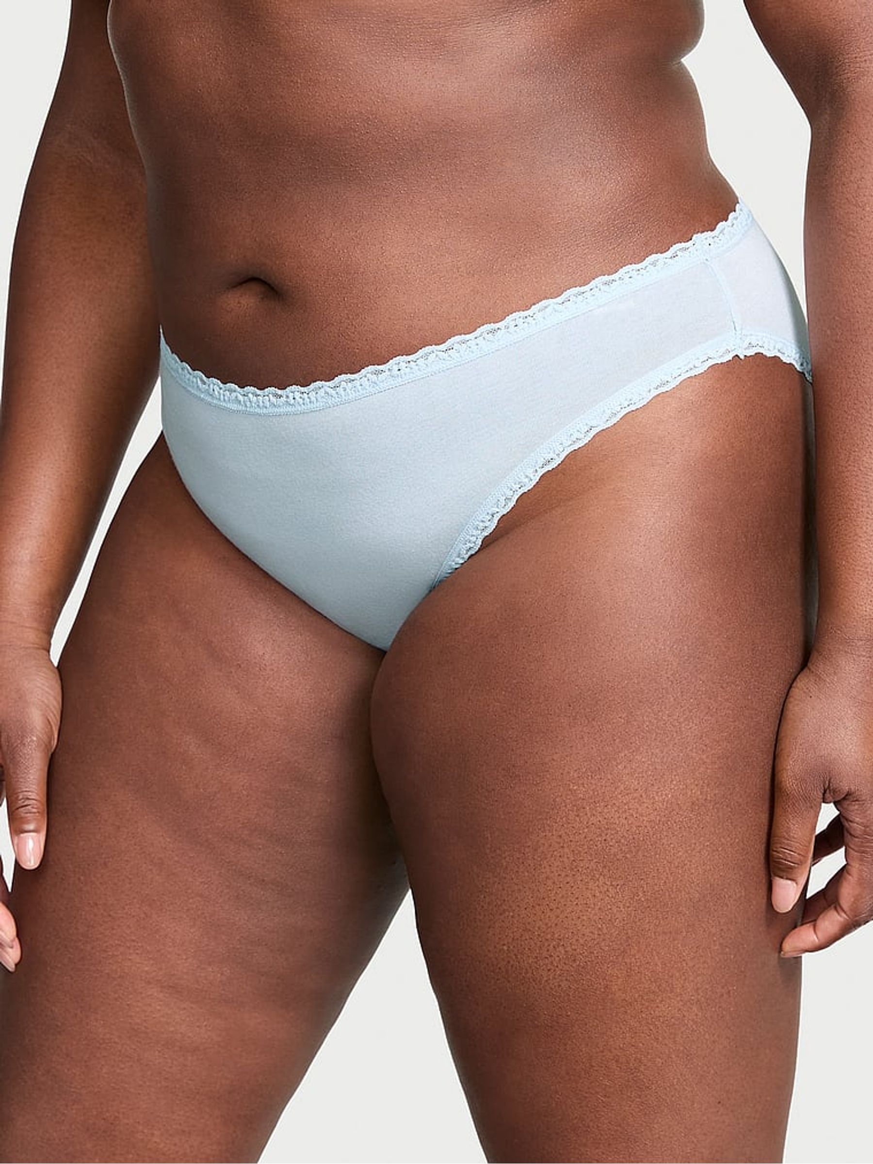Palest Blue Bikini Knickers - Image 1 of 3