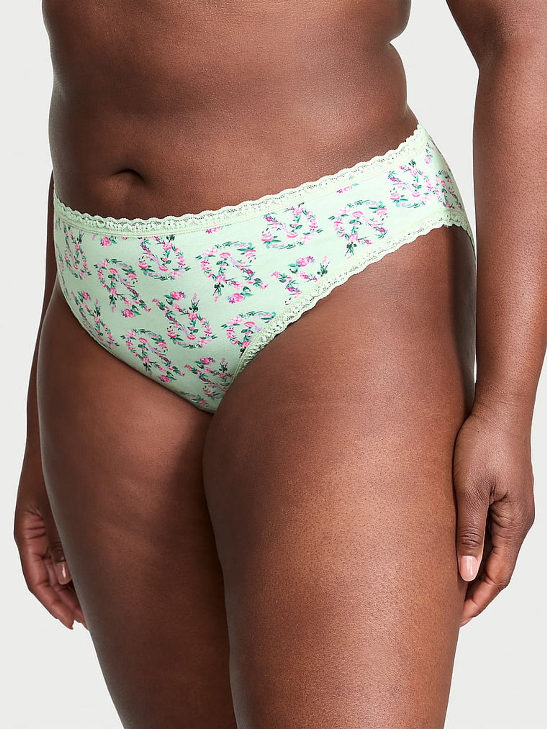 Pretty Mint Green Bikini Knickers - Image 1 of 3