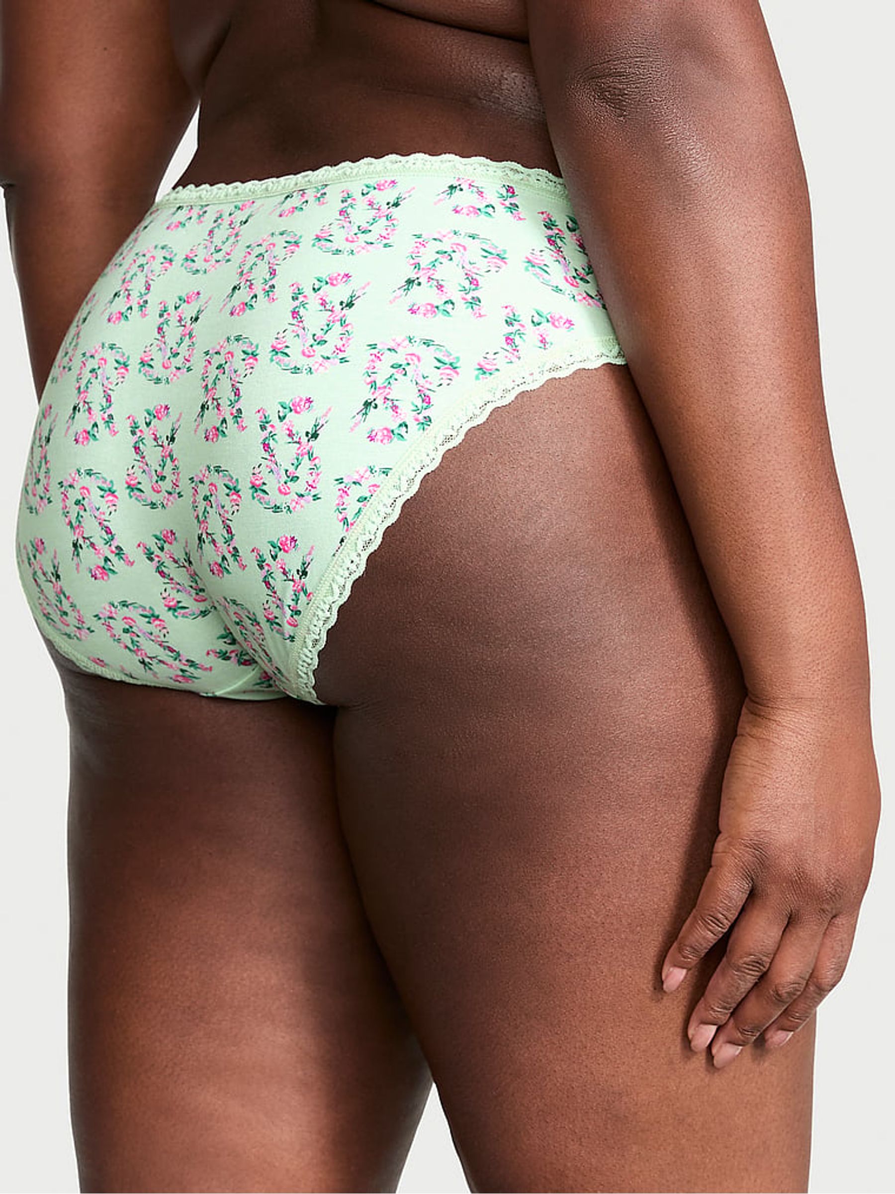 Pretty Mint Green Bikini Knickers - Image 2 of 3