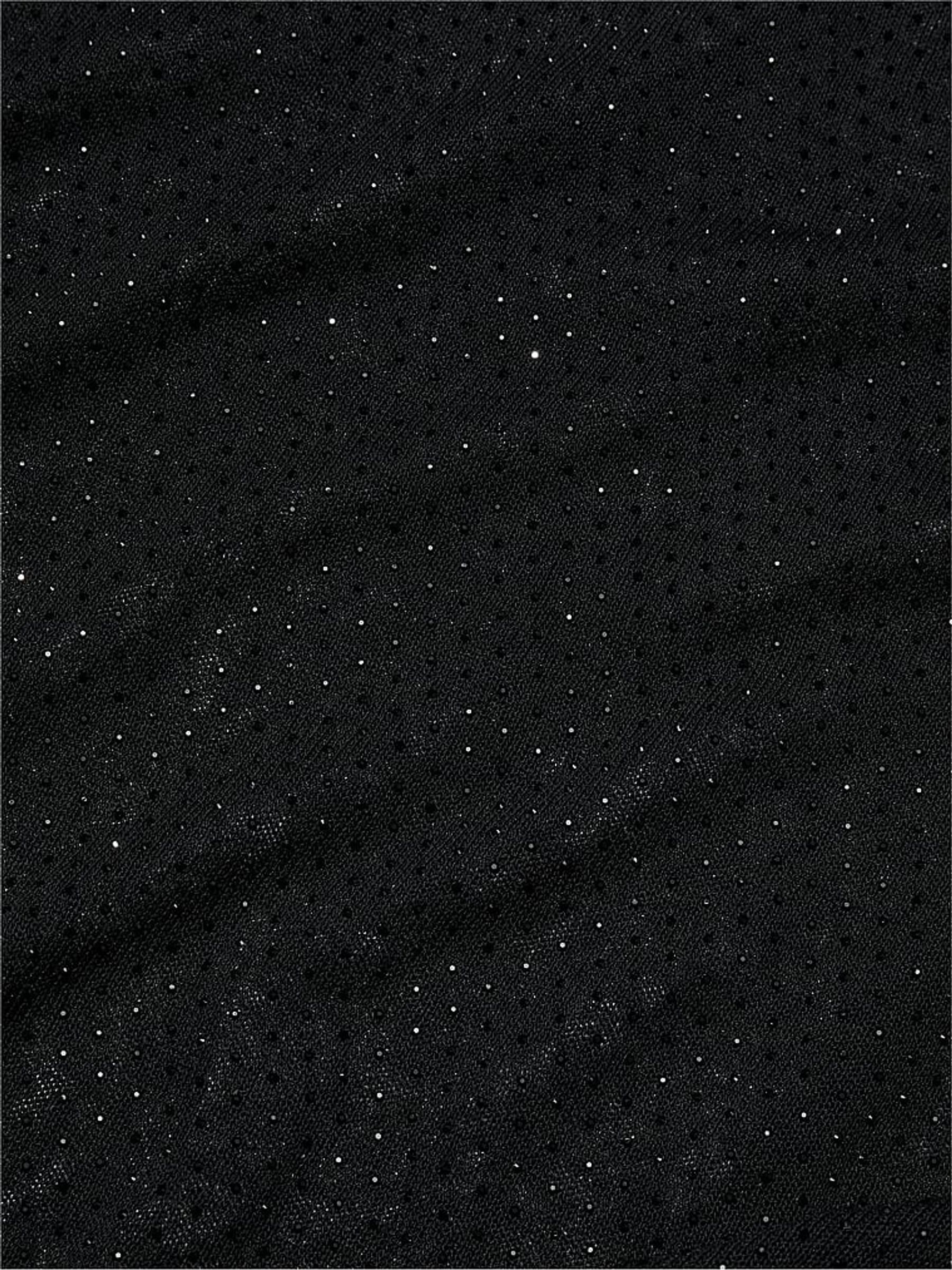 Black Diamante Knit Cover Up Midi Dress - Image 4 of 4