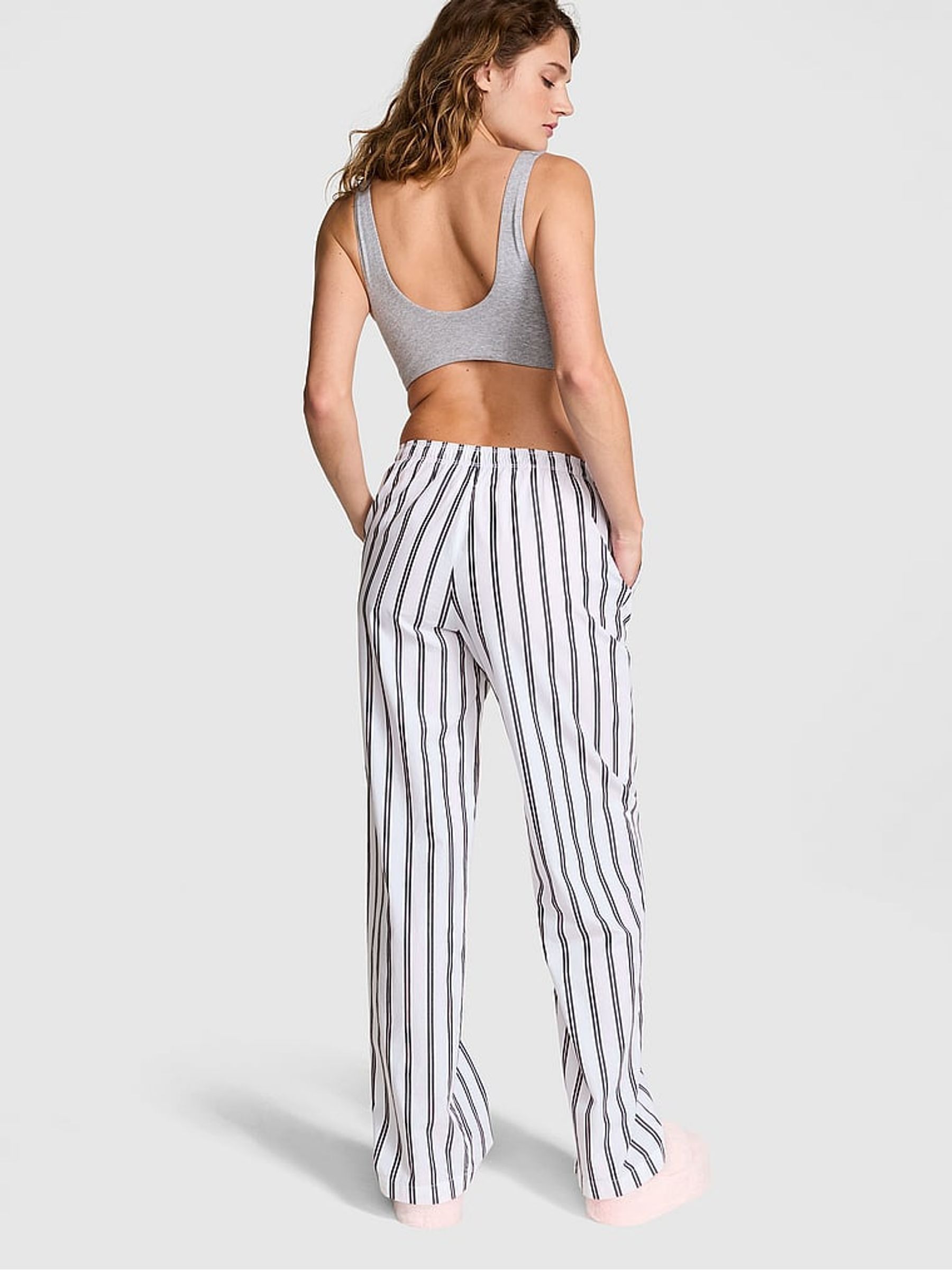 White Stripes Pyjama Trousers - Image 2 of 4