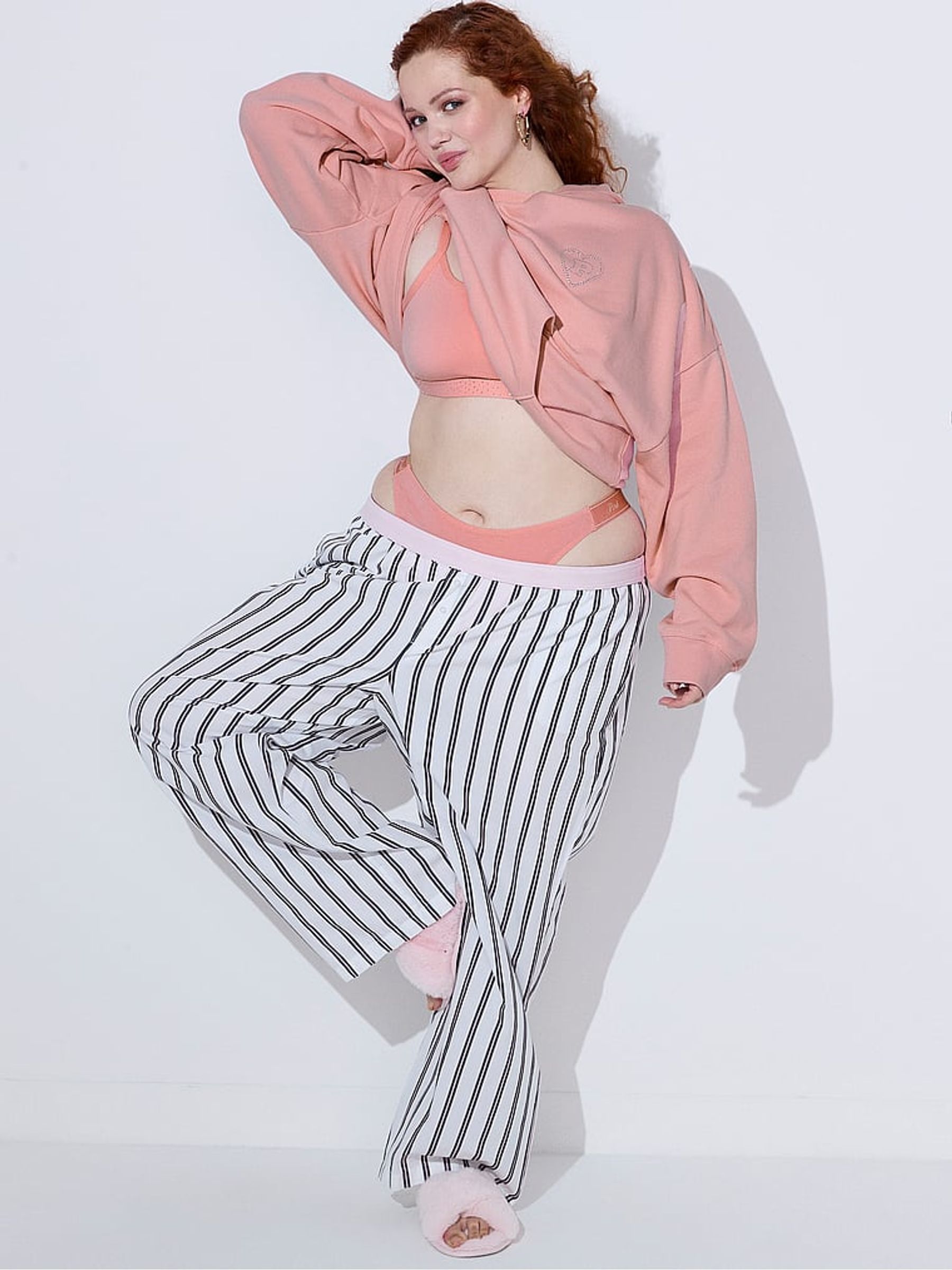 White Stripes Pyjama Trousers - Image 3 of 4
