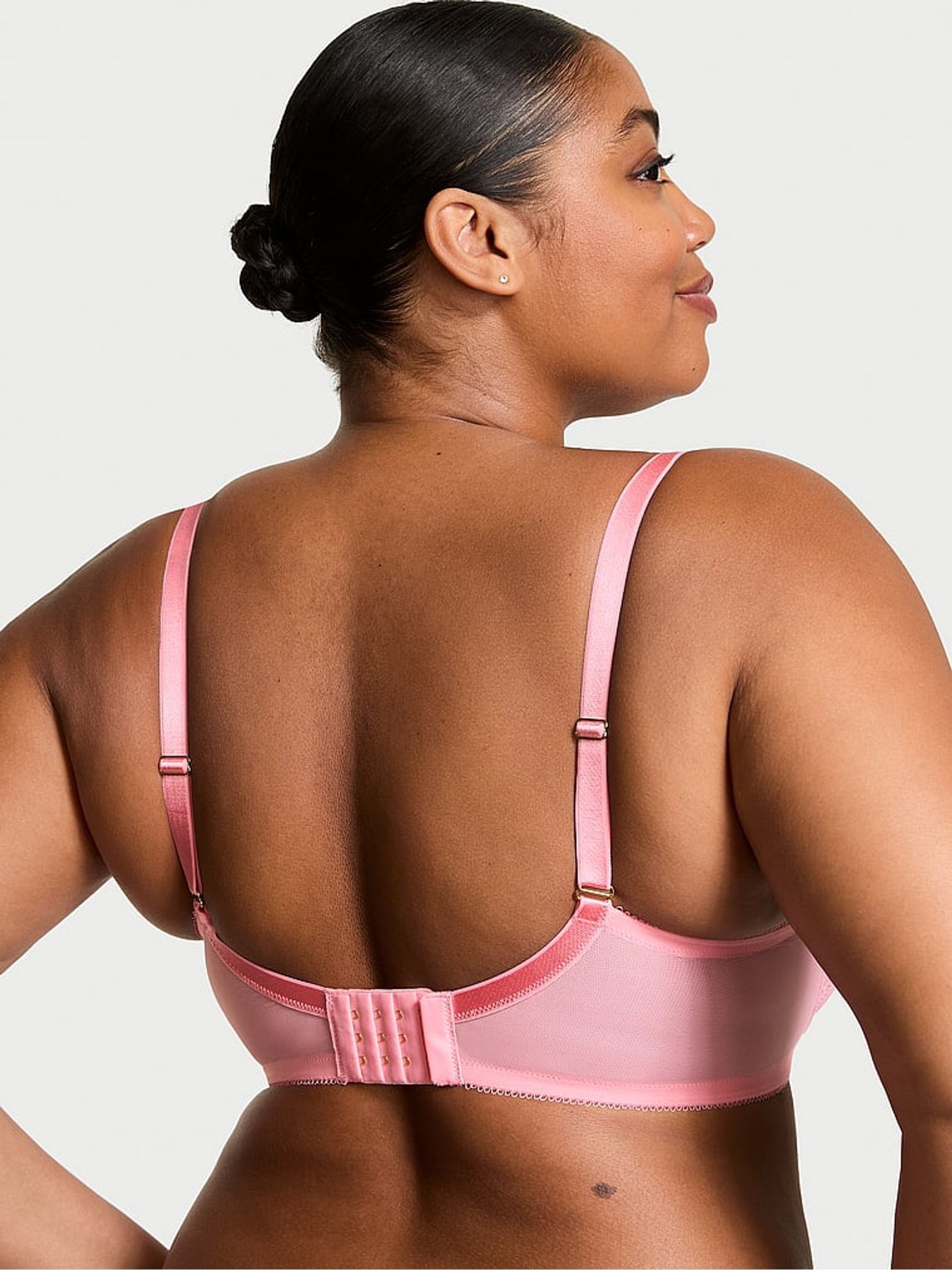 Pink Hope Full Cup Support Pretty Petals Embroidered Bra - Image 2 of 3