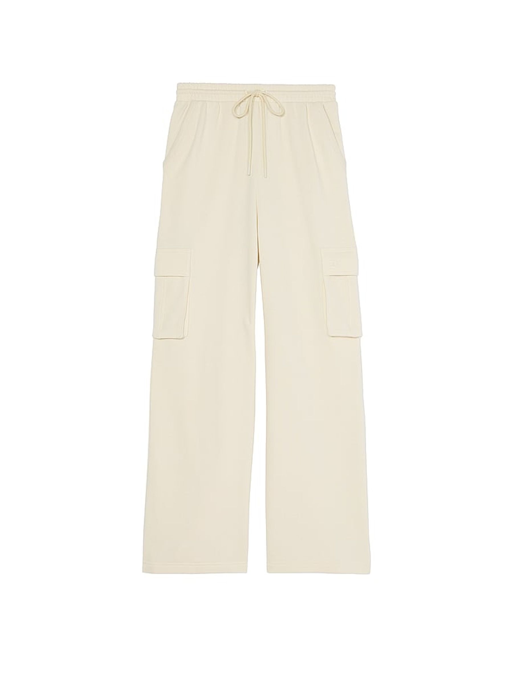 White Shell Cargo Joggers - Image 3 of 3