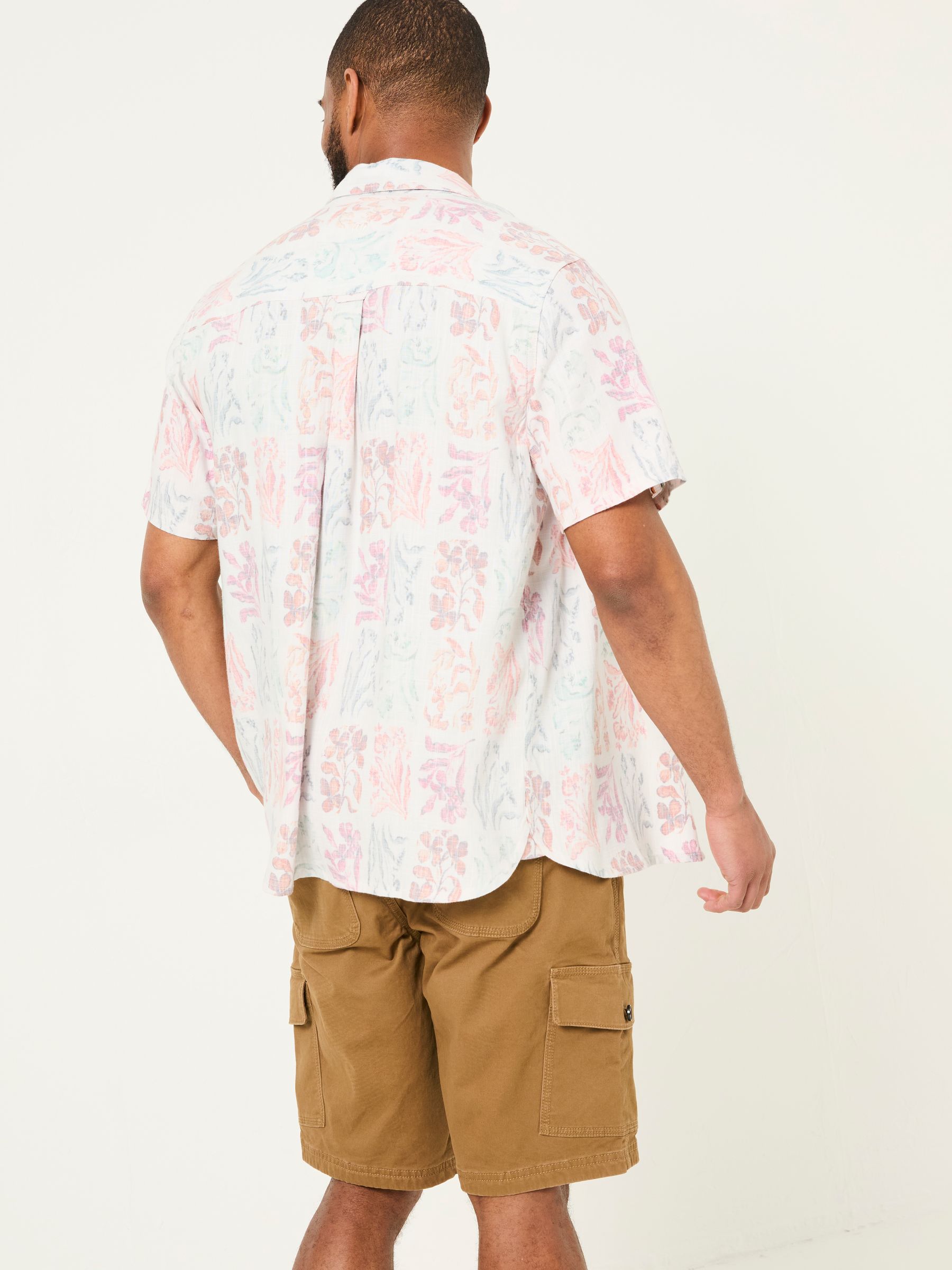 Multi Short Sleeve Beeble Botanical Print Shirt - Image 3 of 7
