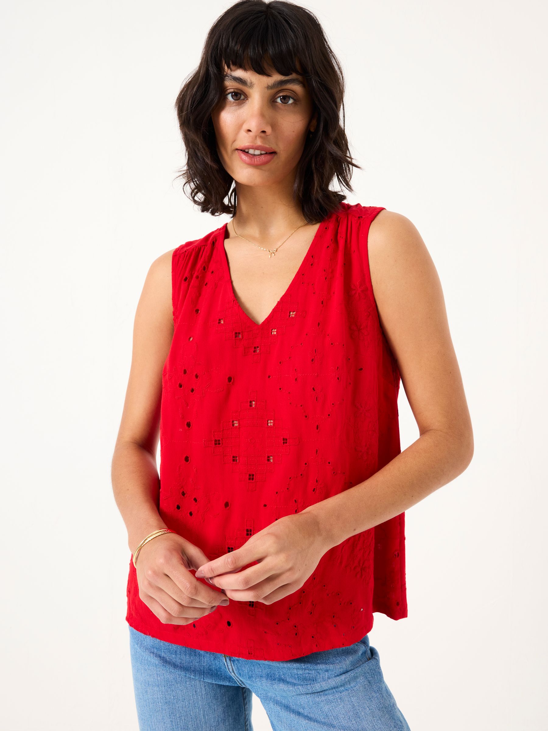 Bright Red Etta Cami - Image 4 of 7