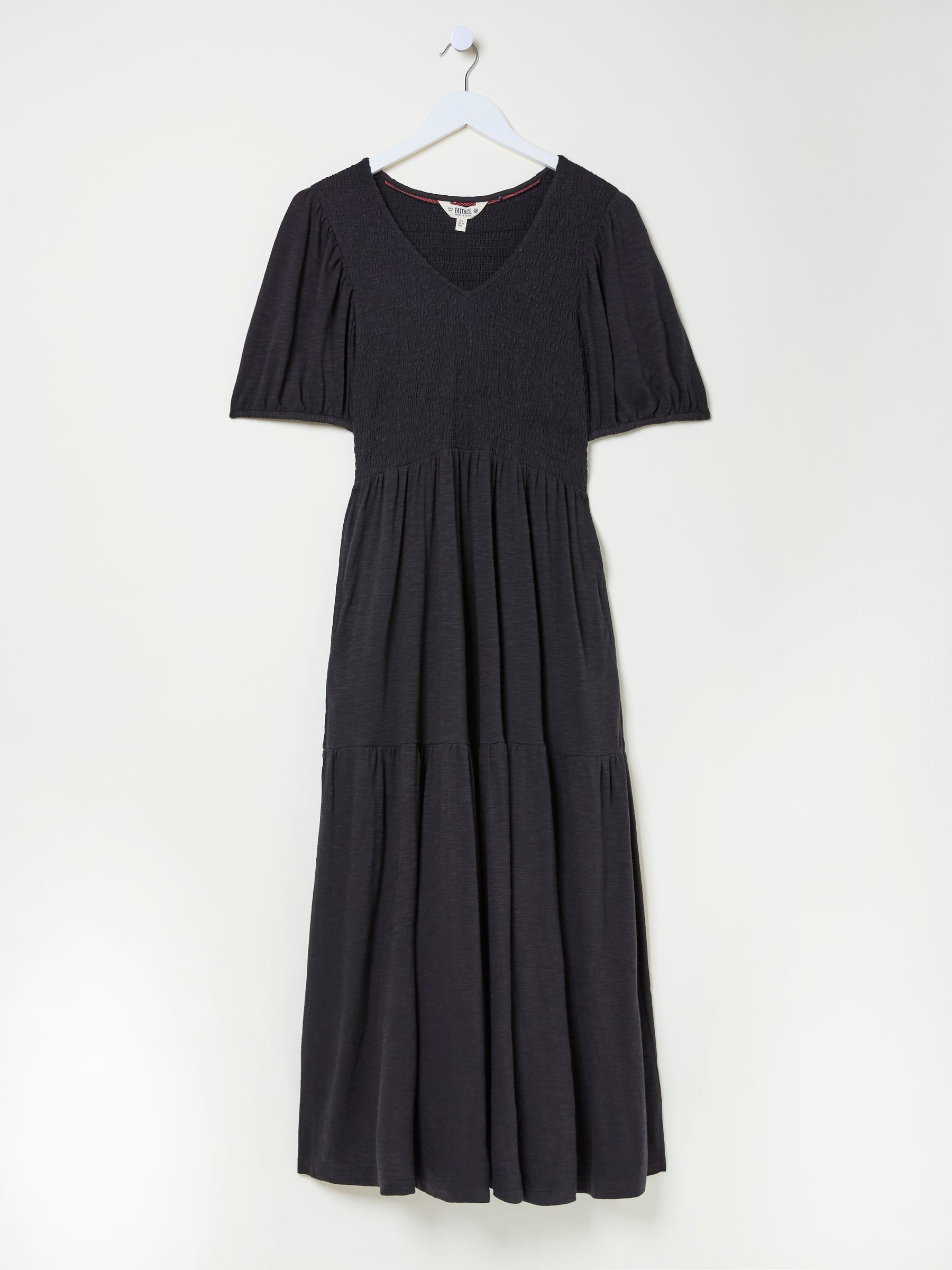 Danielle Black Detail Floral Midi Dress - Image 5 of 5