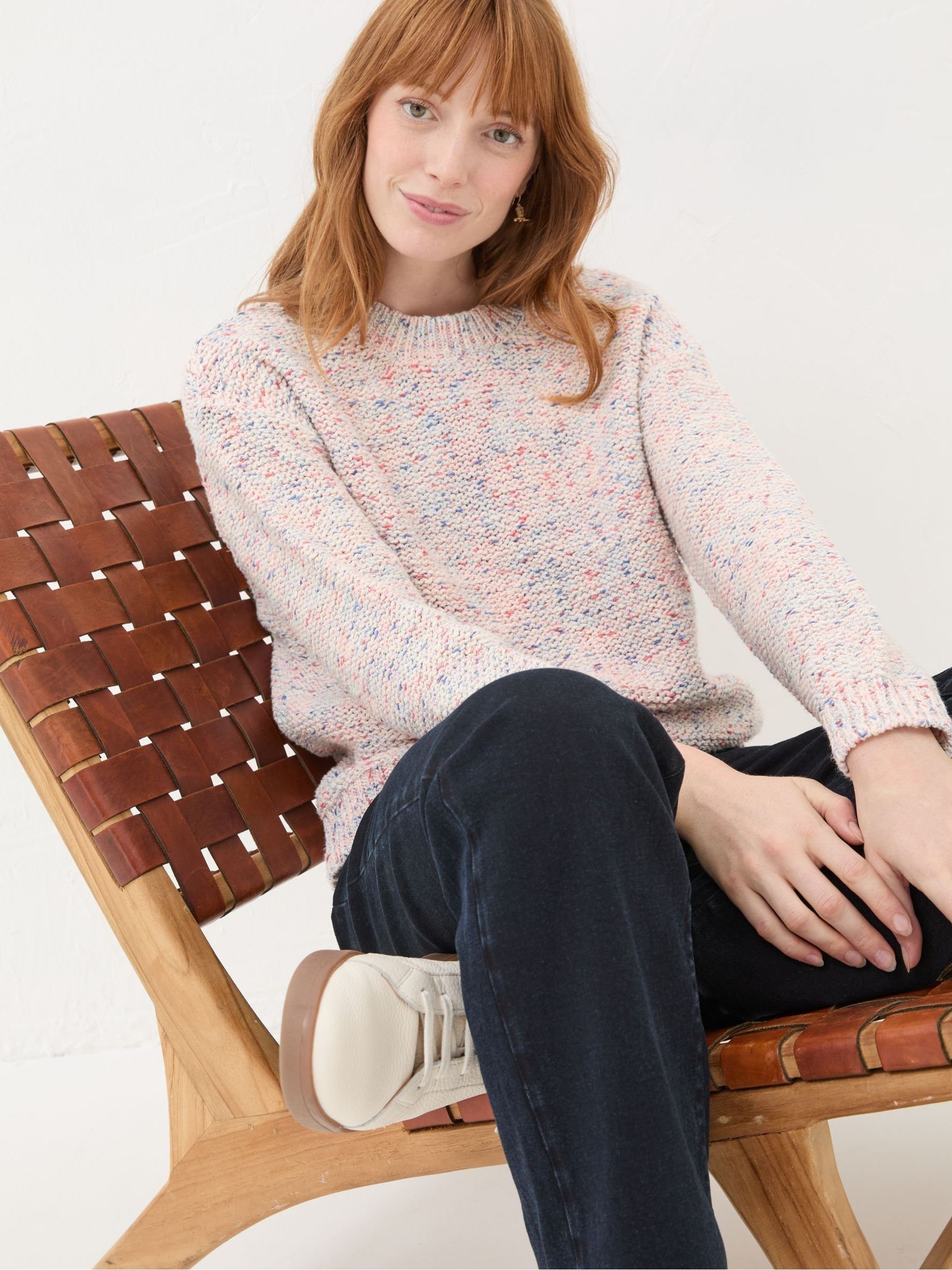 Multi Marley Knitted Jumper - Image 3 of 5