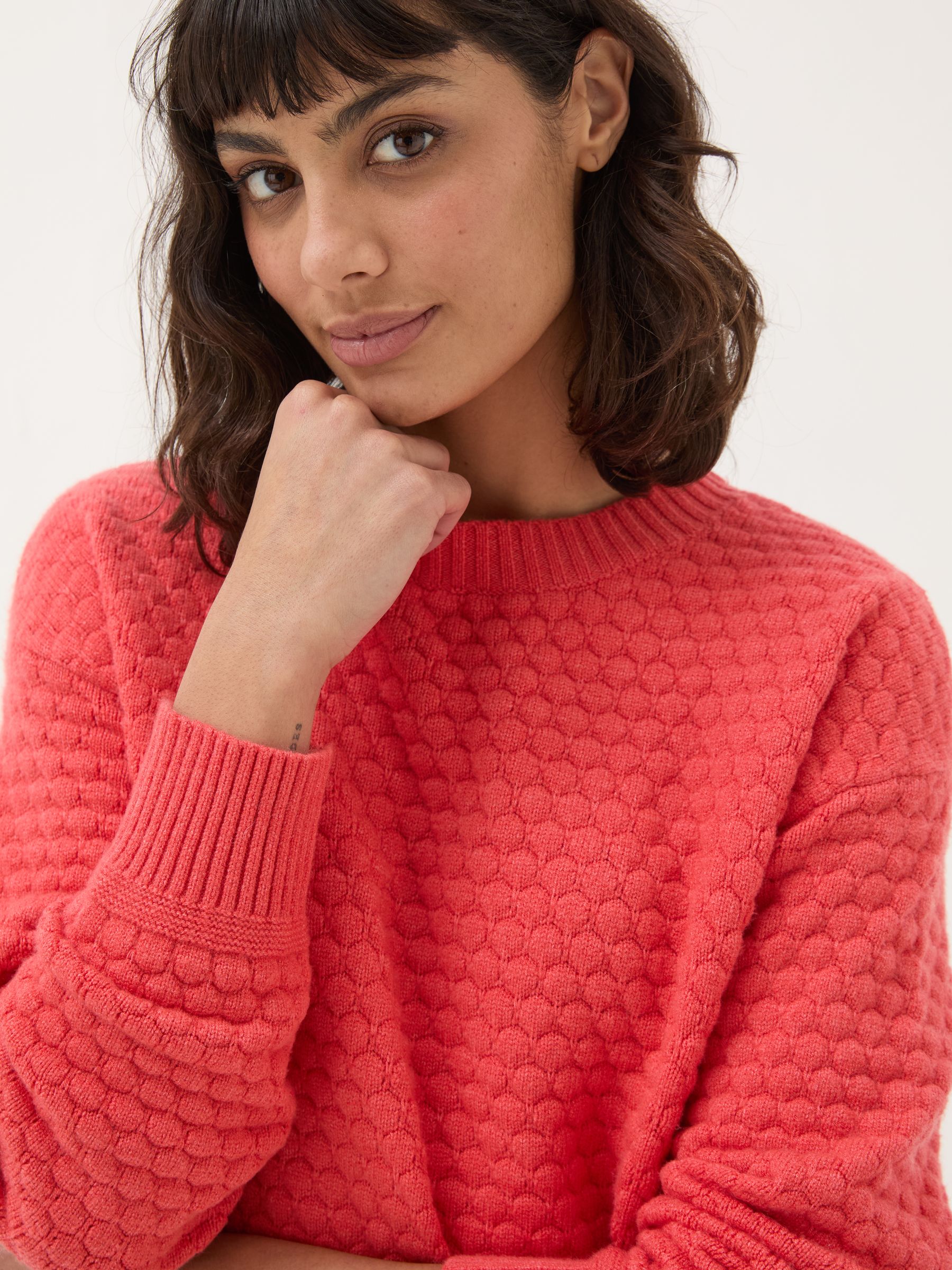Red Ayla Knitted Jumper - Image 4 of 5