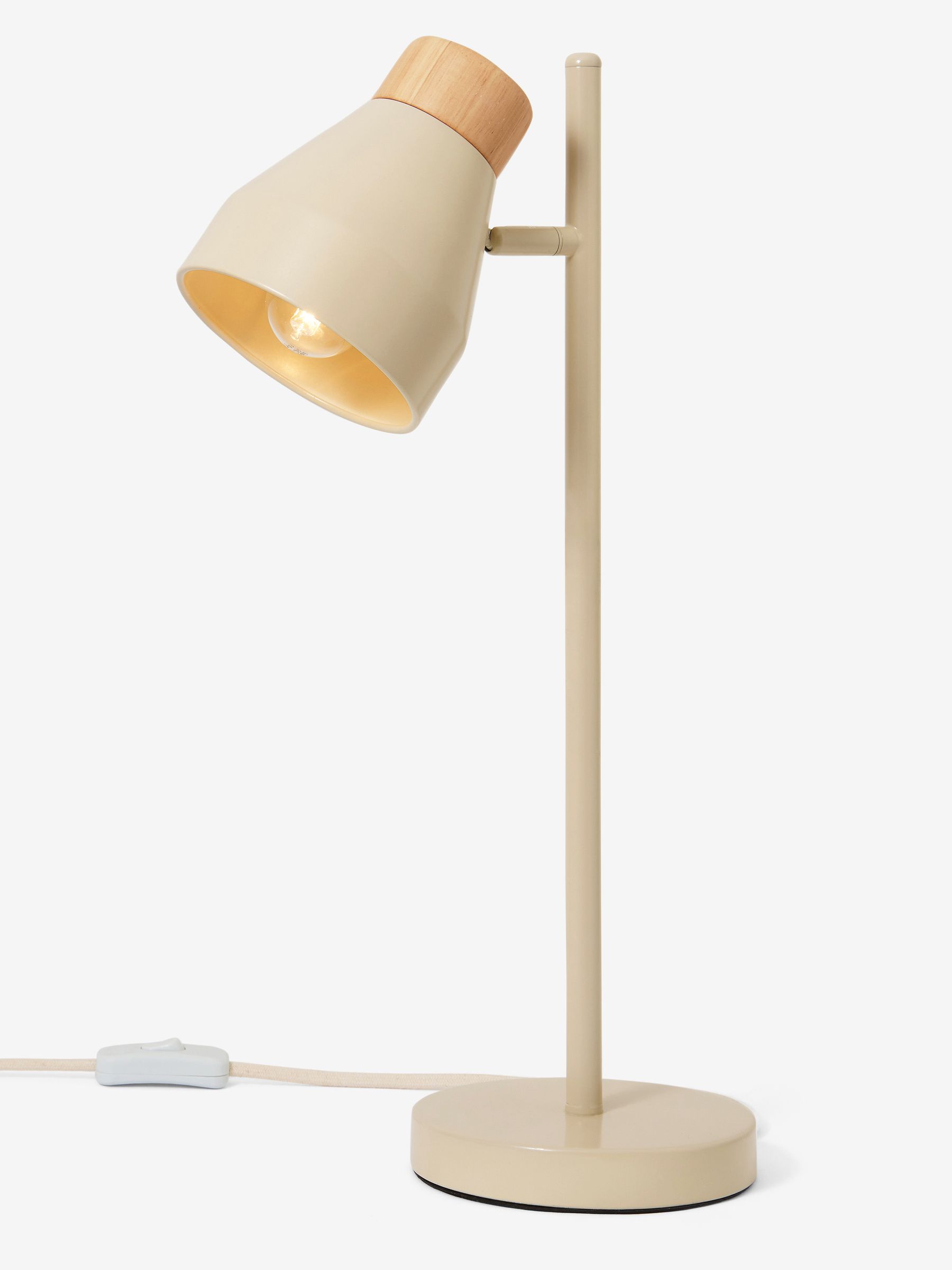 Albert Table Lamp in Cream - Image 3 of 3