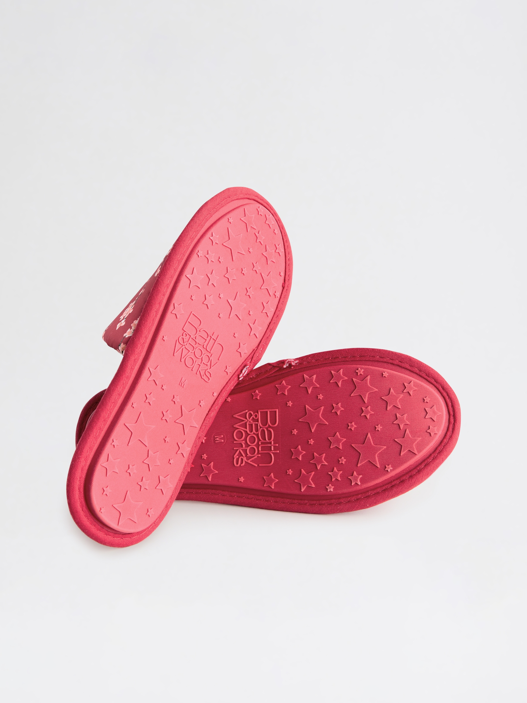 Red Japanese Cherry Blossom Mule Slippers - Image 6 of 8