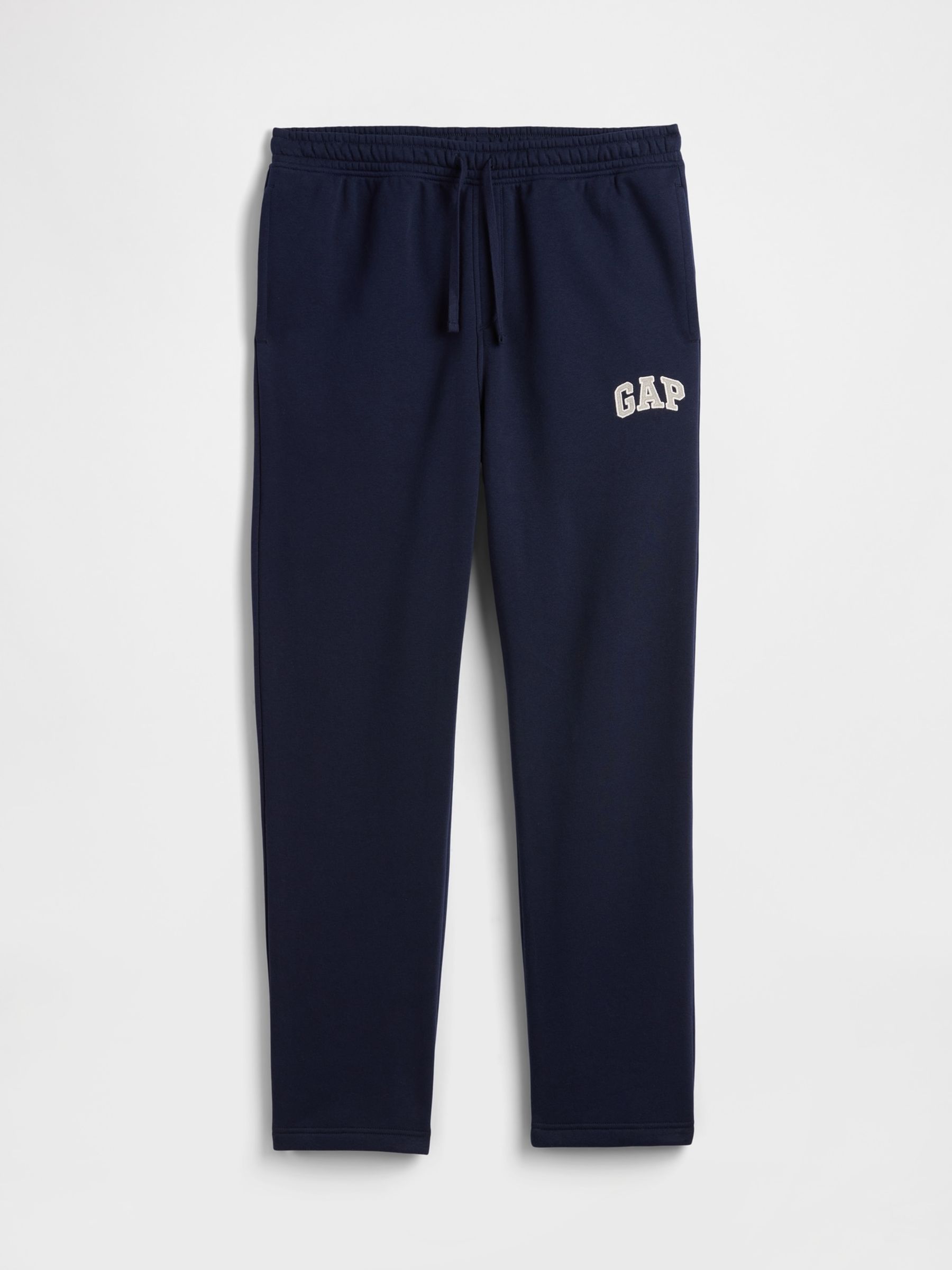 Navy Logo Straight-Leg Joggers - Image 4 of 4