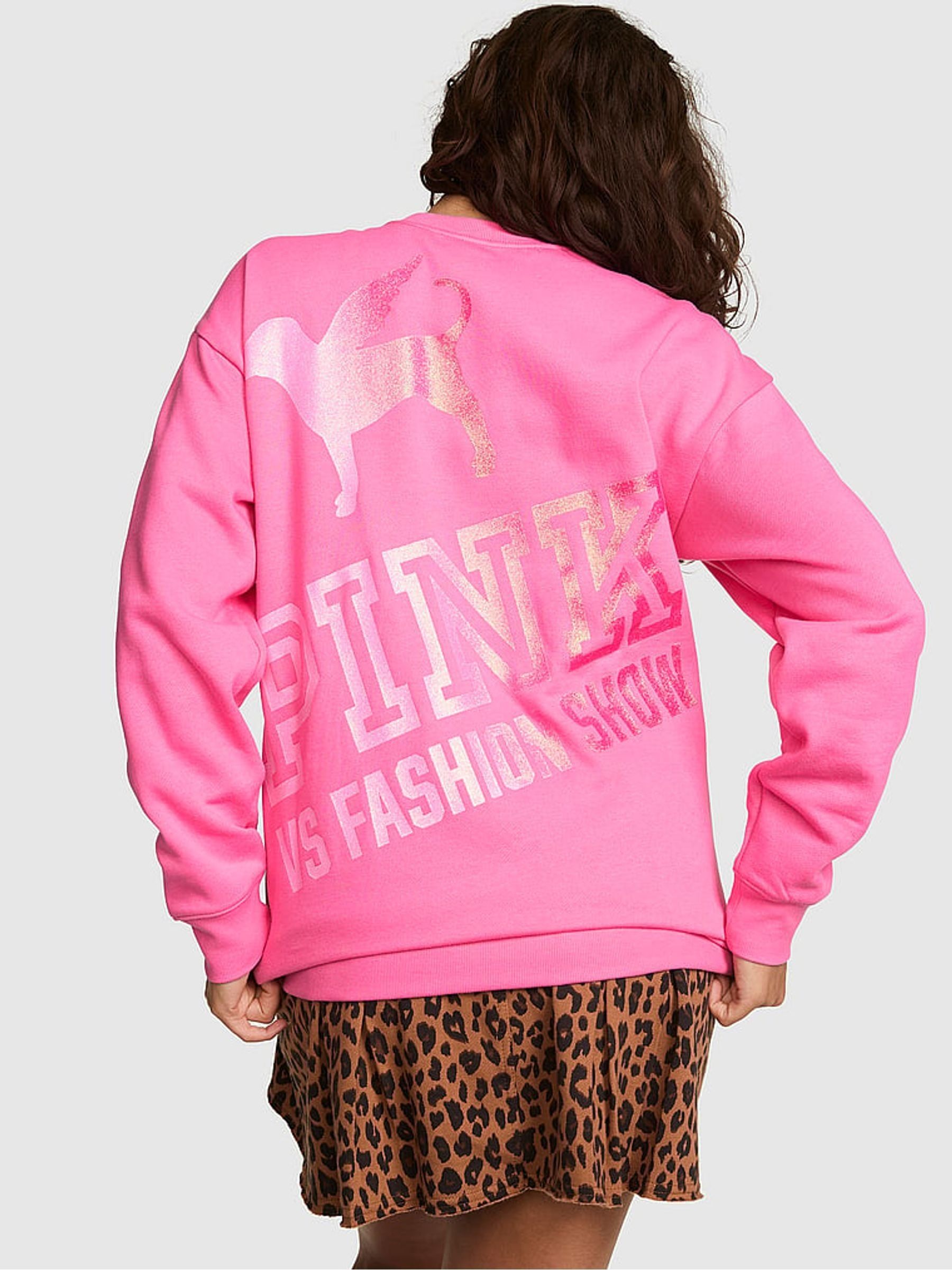 Hollywood Pink Backstage Fleece Sweatshirt - Image 2 of 3