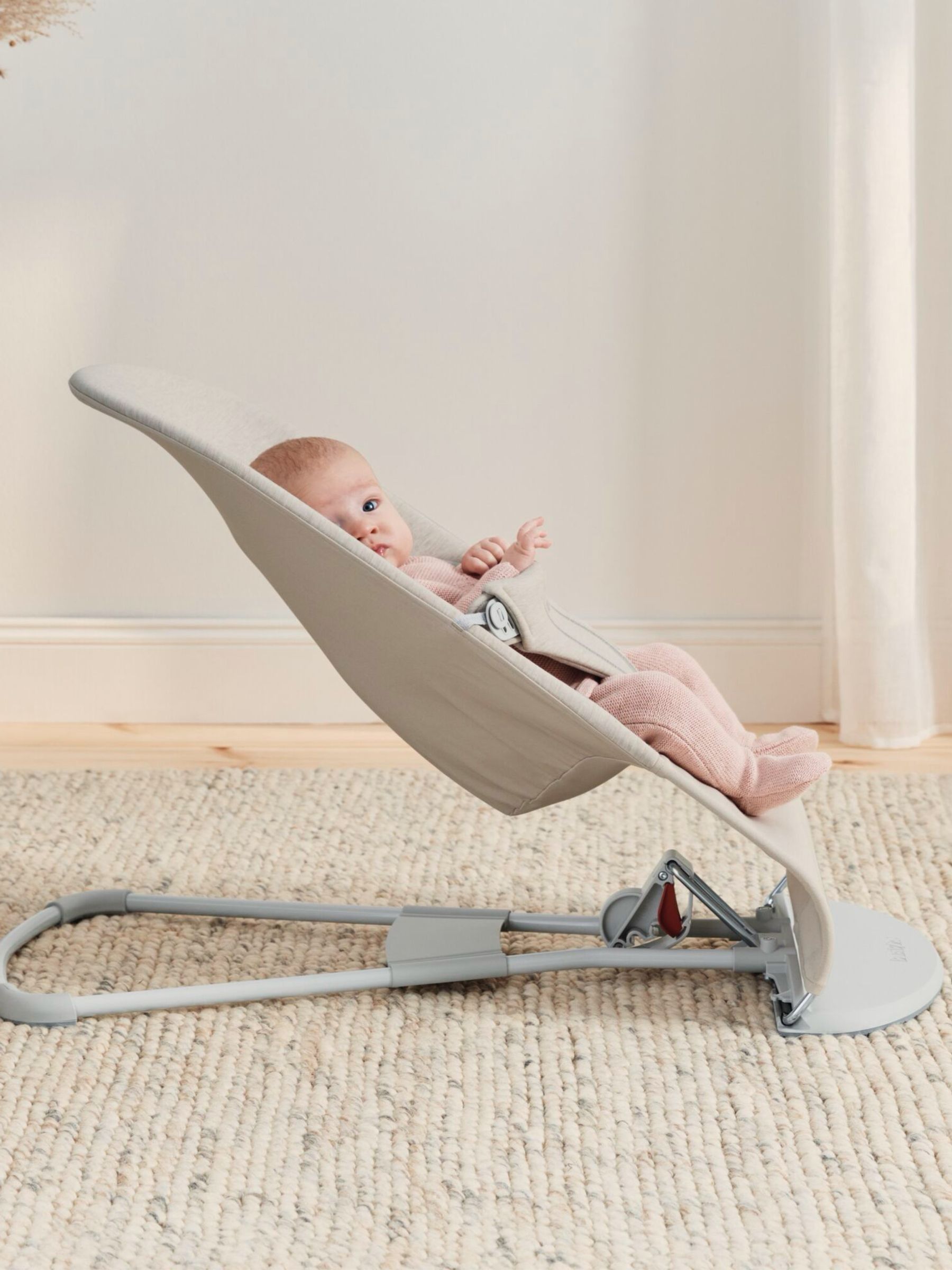 BabyBjörn Light Beige Baby Bouncer Bliss 3D Jersey - Image 2 of 6