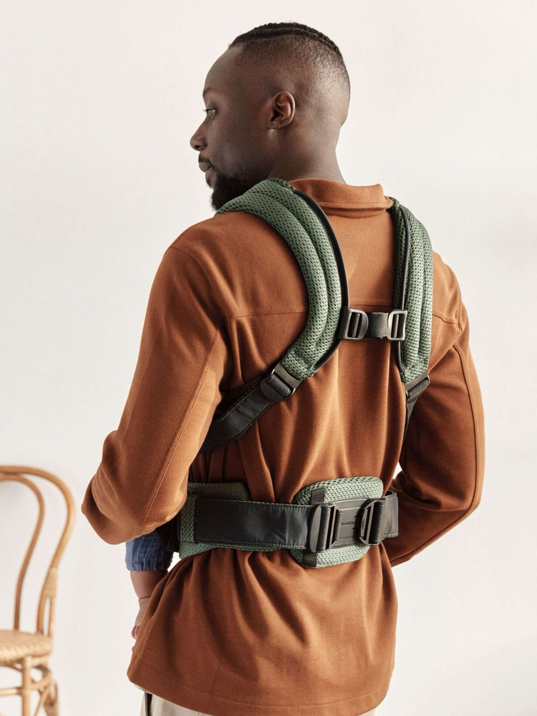 BabyBjörn Mesh Green Baby Carrier Harmony 3D - Image 3 of 6