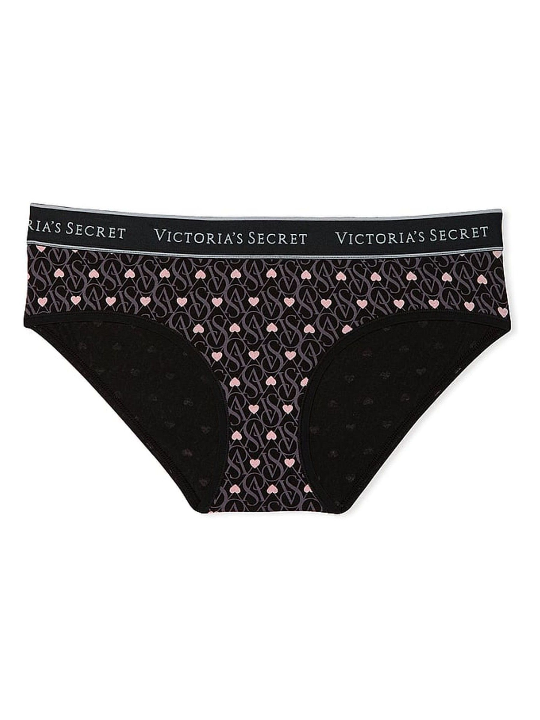 Black Hearts Hipster Knickers - Image 2 of 2