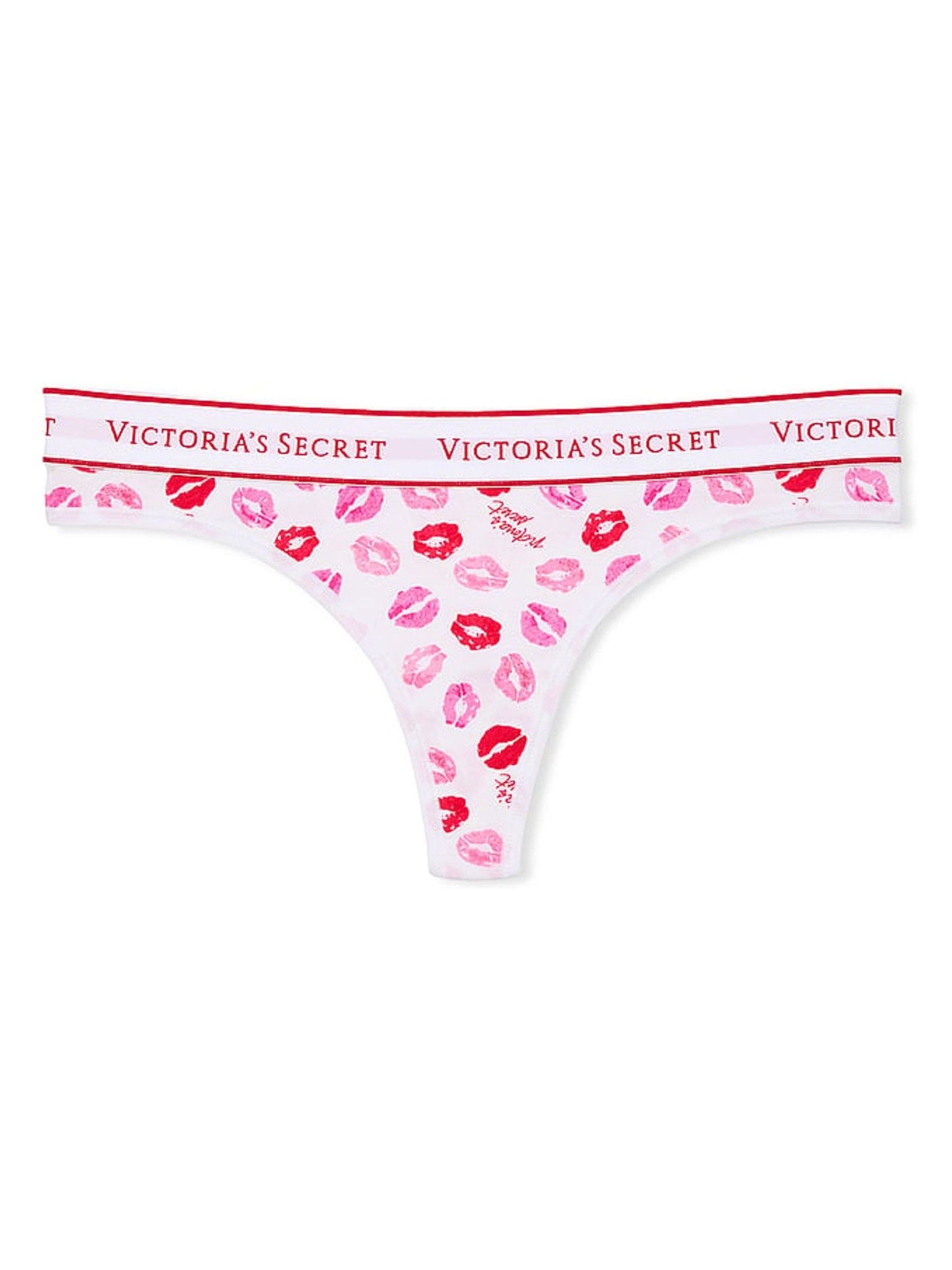 White Kisses Thong Knickers - Image 3 of 3