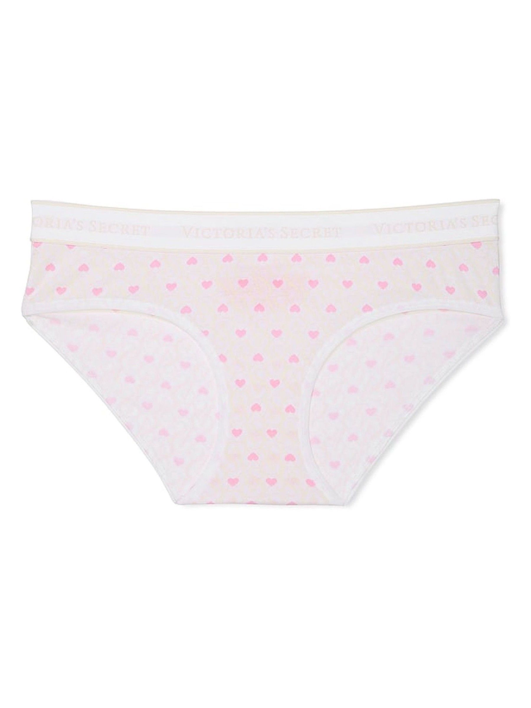 White Hearts Hipster Knickers - Image 3 of 3