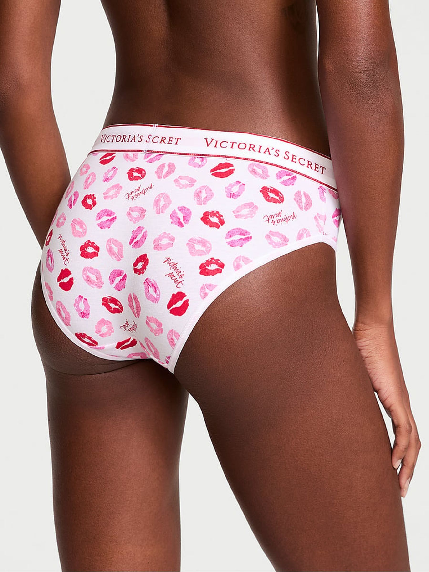 White Kisses Hipster Knickers - Image 2 of 3